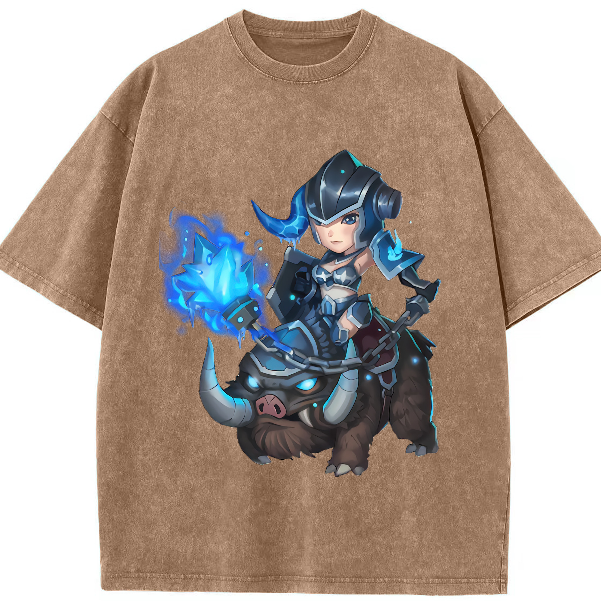 リーグ・オブ・レジェンド League of Legends LOL 綿100% ヴィンテージ風 半袖Tシャツ（フロントプリント）