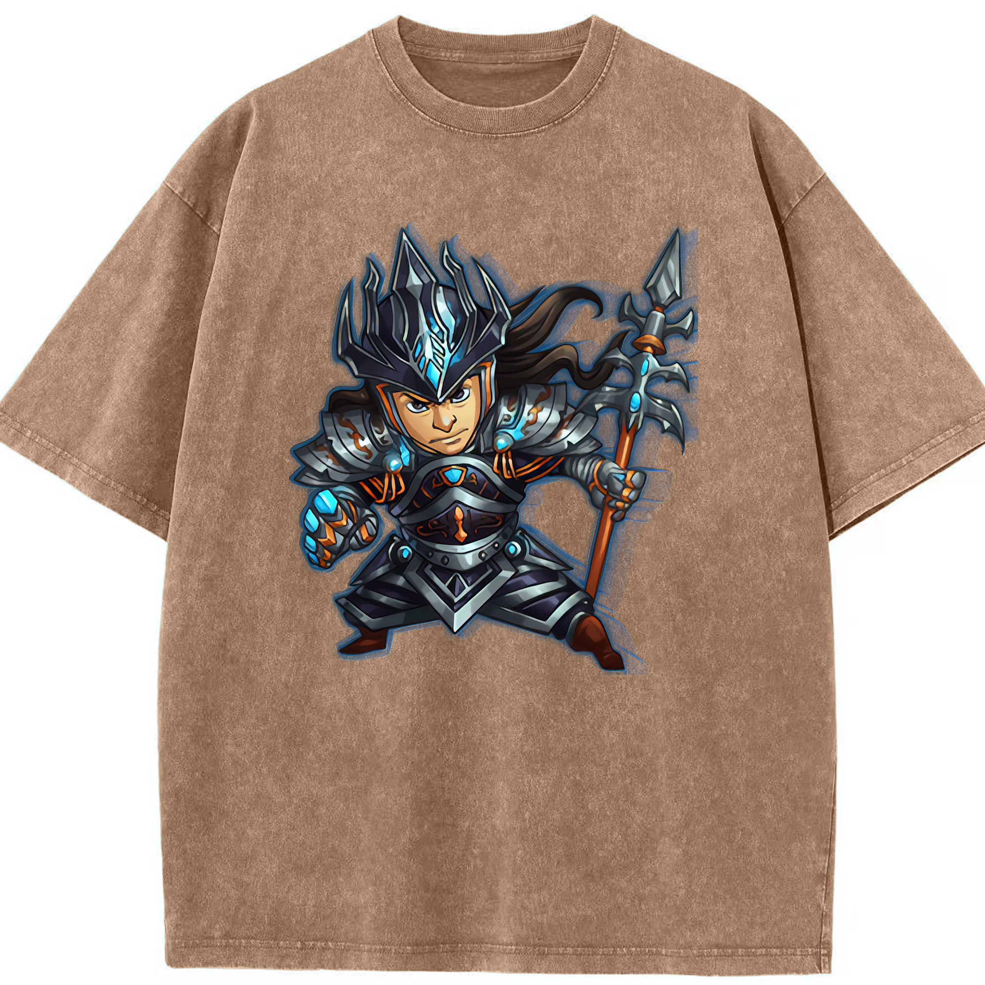 リーグ・オブ・レジェンド League of Legends LOL 綿100% ヴィンテージ風 半袖Tシャツ（フロントプリント）