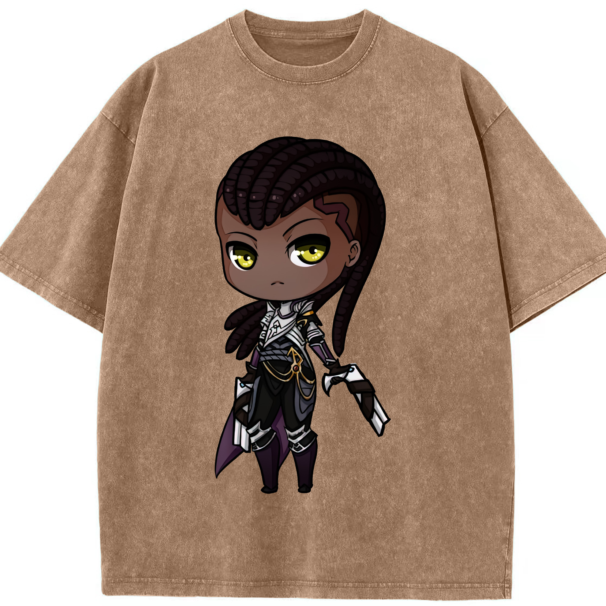 リーグ・オブ・レジェンド League of Legends LOL 綿100% ヴィンテージ風 半袖Tシャツ（フロントプリント）