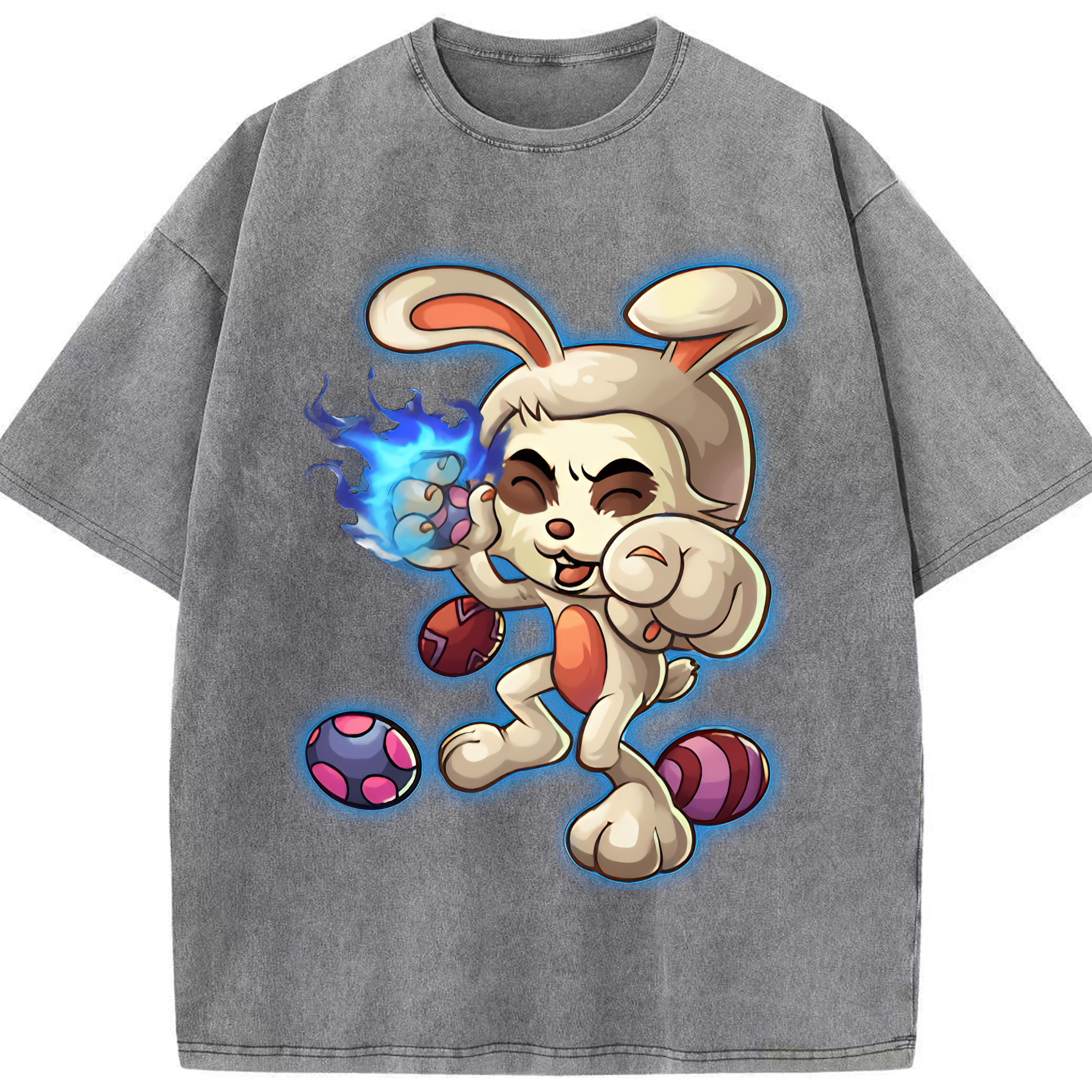 リーグ・オブ・レジェンド League of Legends LOL 綿100% ヴィンテージ風 半袖Tシャツ（フロントプリント）