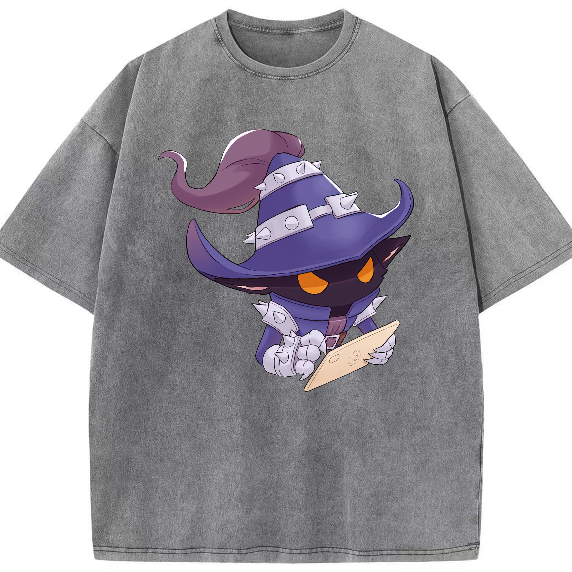 リーグ・オブ・レジェンド League of Legends LOL 綿100% ヴィンテージ風 半袖Tシャツ（フロントプリント）