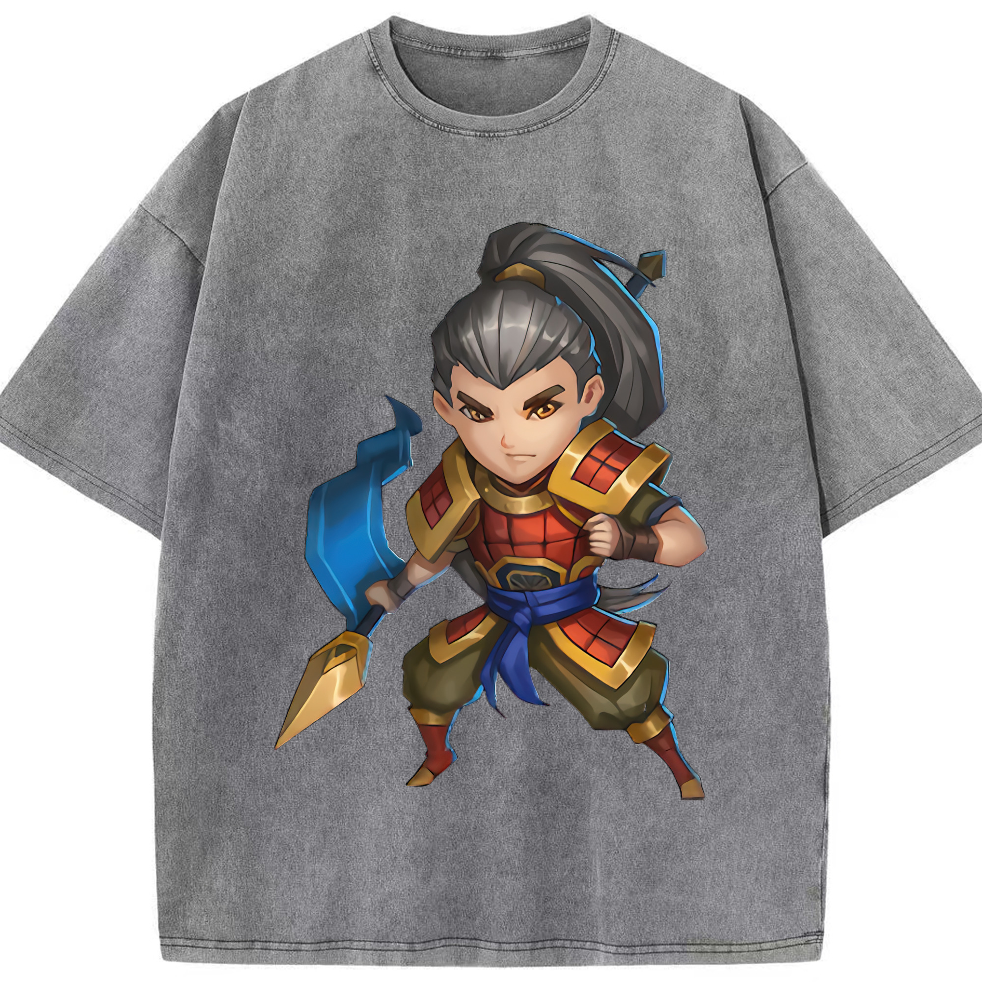 （画像用） リーグ・オブ・レジェンド League of Legends LOL 綿100% ヴィンテージ風 半袖Tシャツ（フロントプリント）