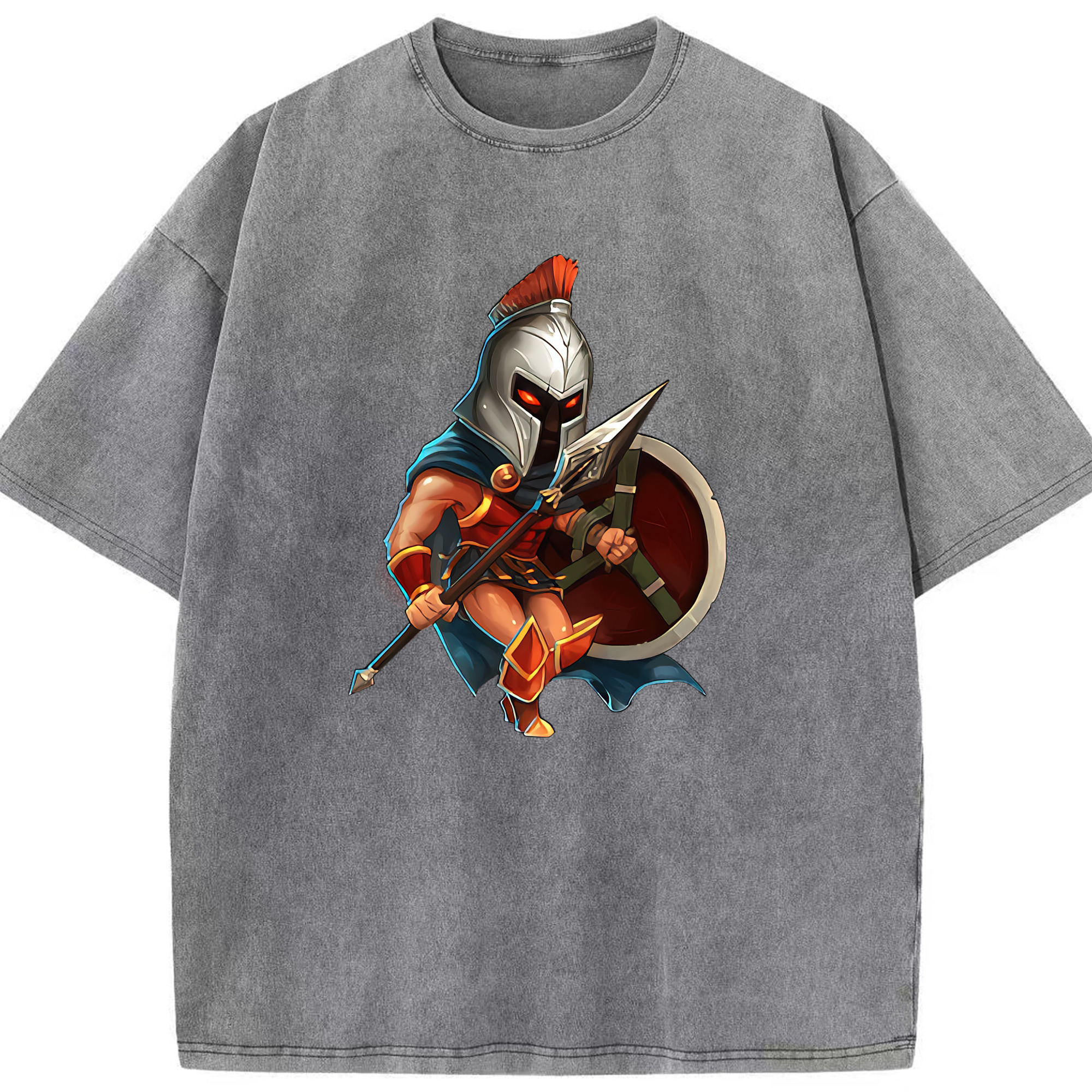 （画像用） リーグ・オブ・レジェンド League of Legends LOL 綿100% ヴィンテージ風 半袖Tシャツ（フロントプリント）