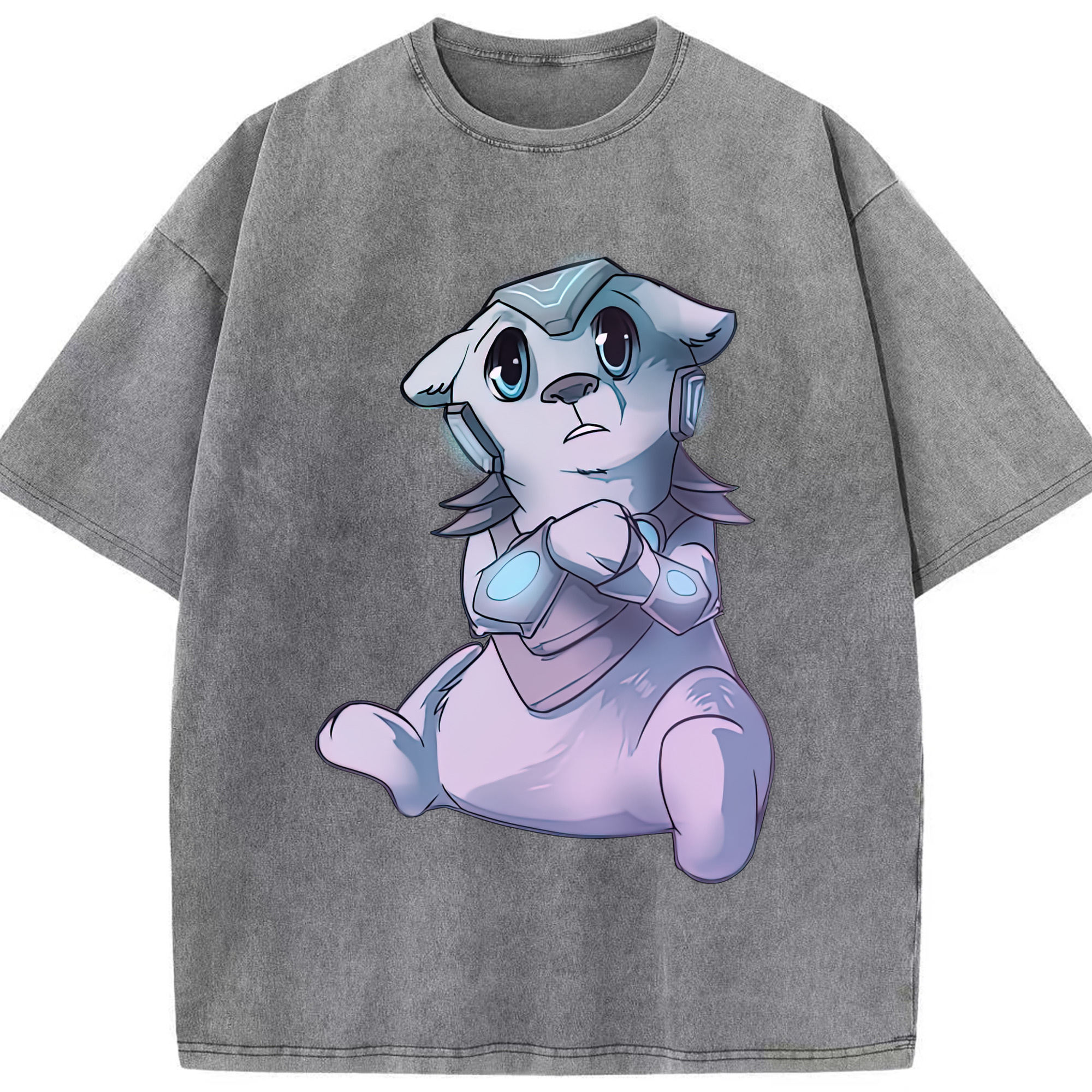 リーグ・オブ・レジェンド League of Legends LOL 綿100% ヴィンテージ風 半袖Tシャツ（フロントプリント）