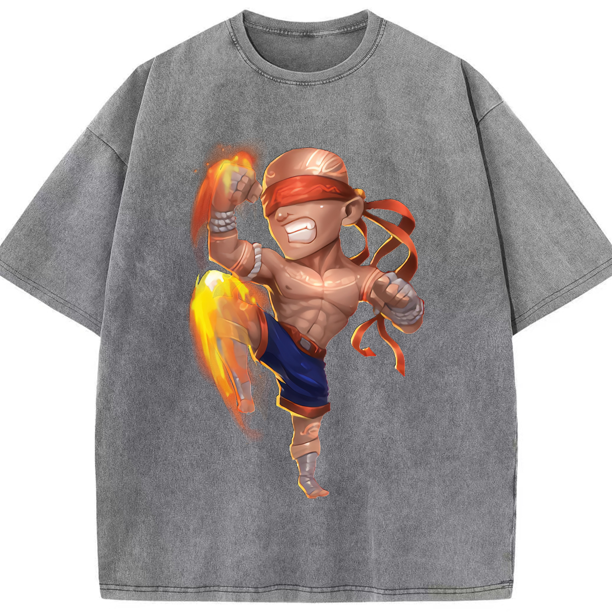 リーグ・オブ・レジェンド League of Legends LOL 綿100% ヴィンテージ風 半袖Tシャツ（フロントプリント）