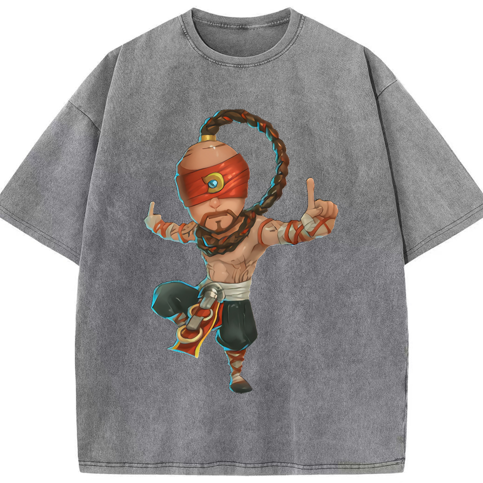 （画像用） リーグ・オブ・レジェンド League of Legends LOL 綿100% ヴィンテージ風 半袖Tシャツ（フロントプリント）