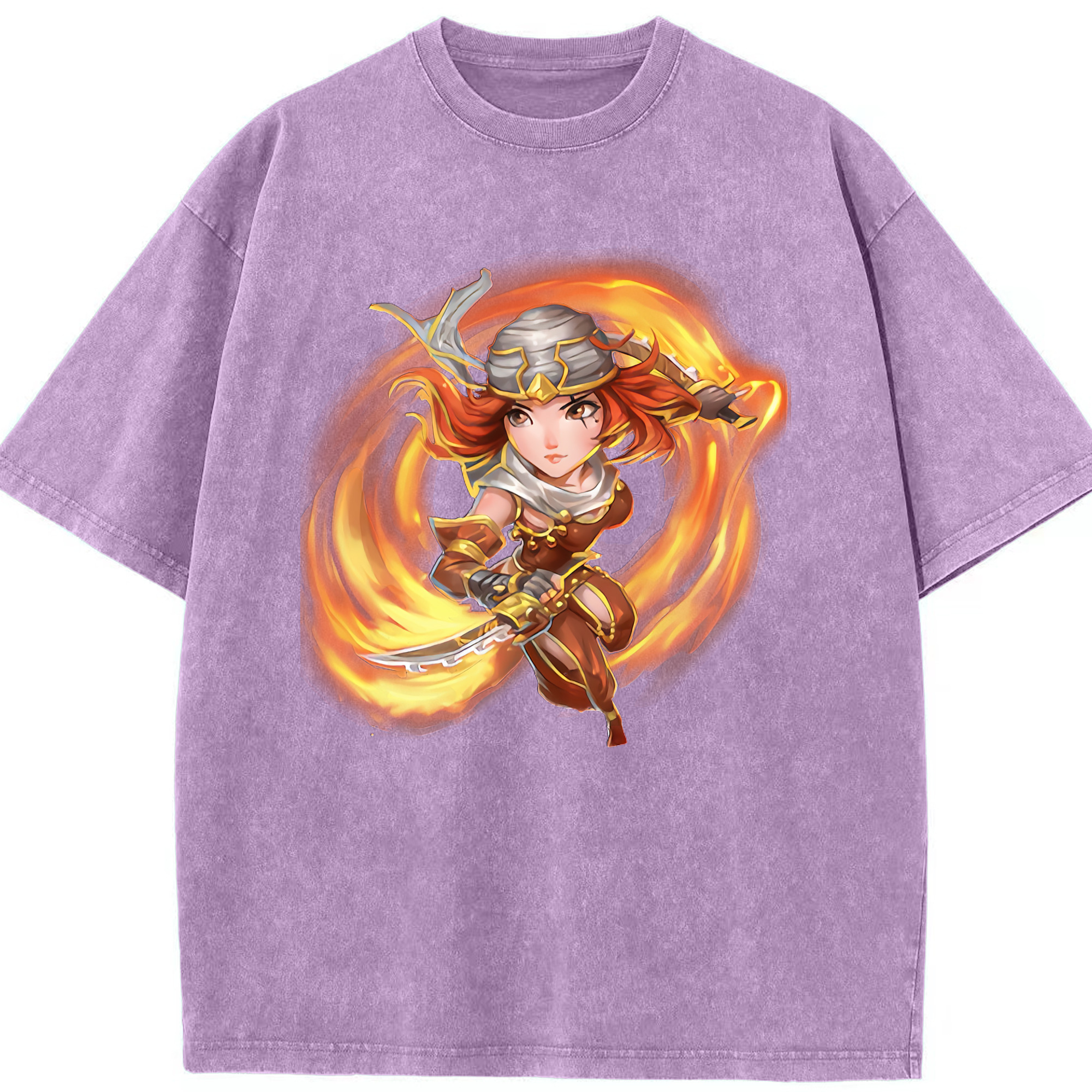 リーグ・オブ・レジェンド League of Legends LOL 綿100% ヴィンテージ風 半袖Tシャツ（フロントプリント）