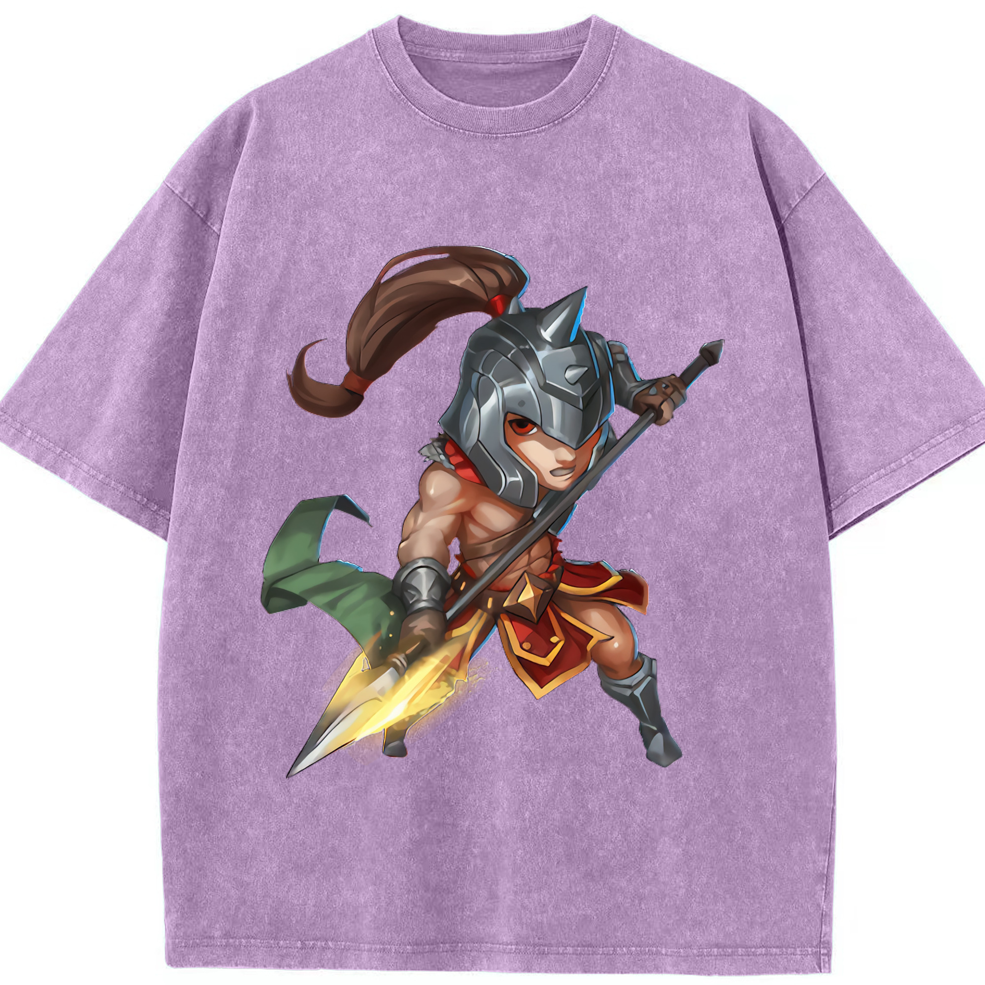 リーグ・オブ・レジェンド League of Legends LOL 綿100% ヴィンテージ風 半袖Tシャツ（フロントプリント）