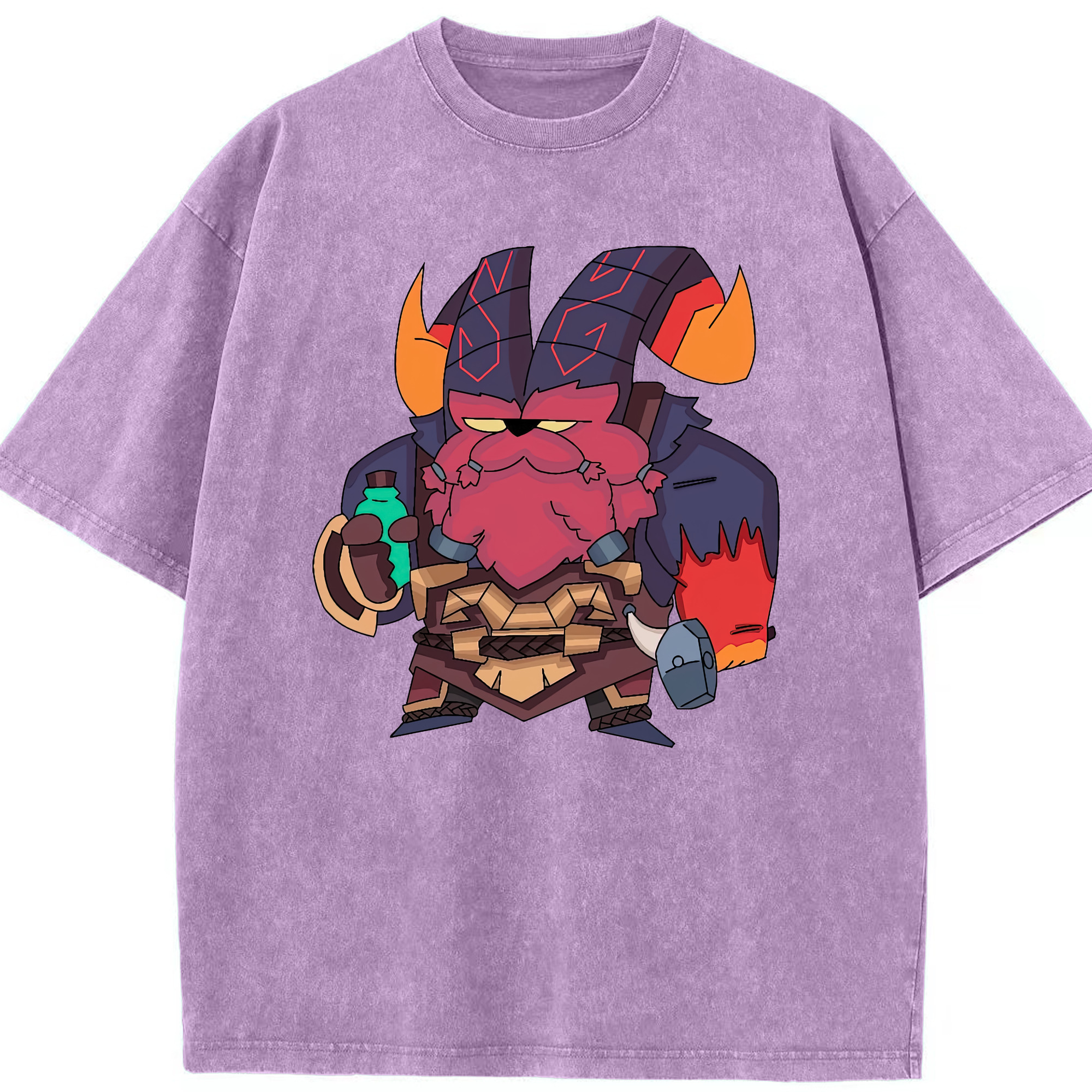 リーグ・オブ・レジェンド League of Legends LOL 綿100% ヴィンテージ風 半袖Tシャツ（フロントプリント）