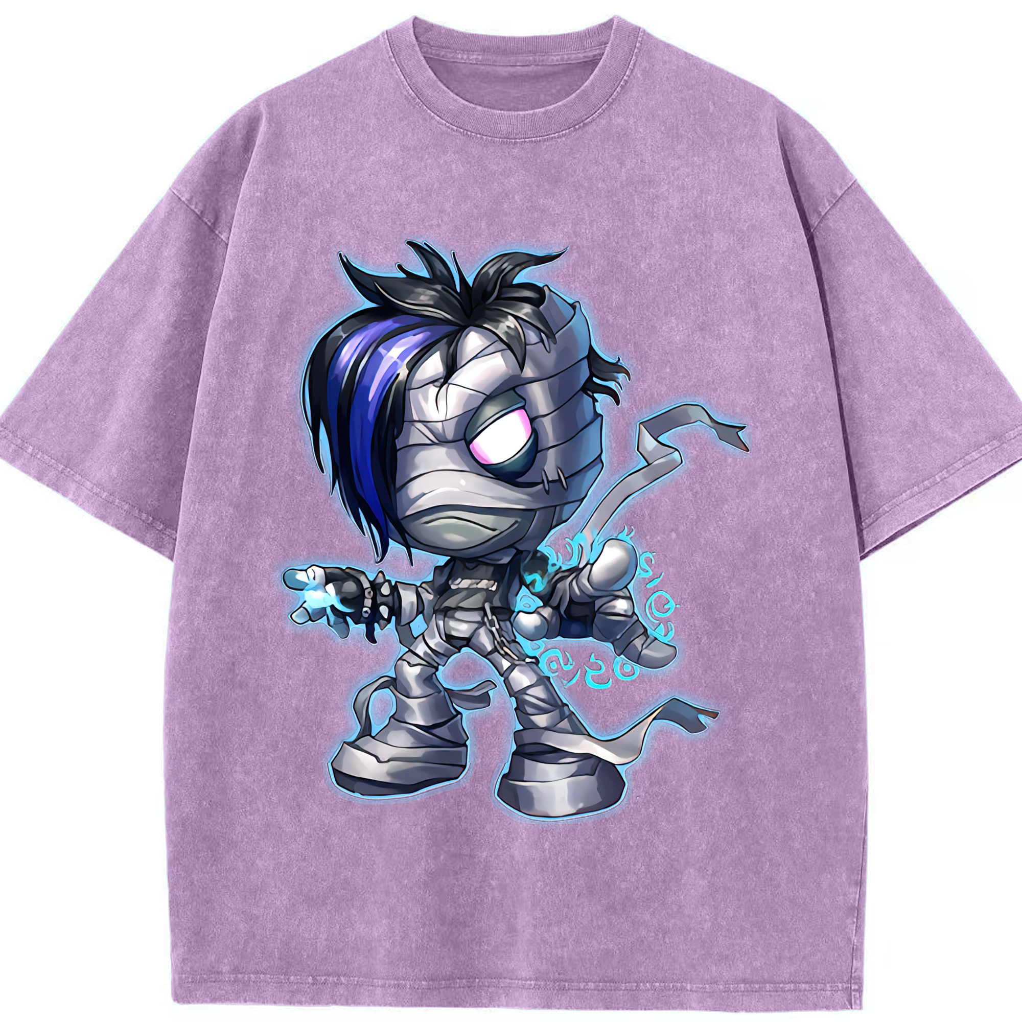 リーグ・オブ・レジェンド League of Legends LOL 綿100% ヴィンテージ風 半袖Tシャツ（フロントプリント）