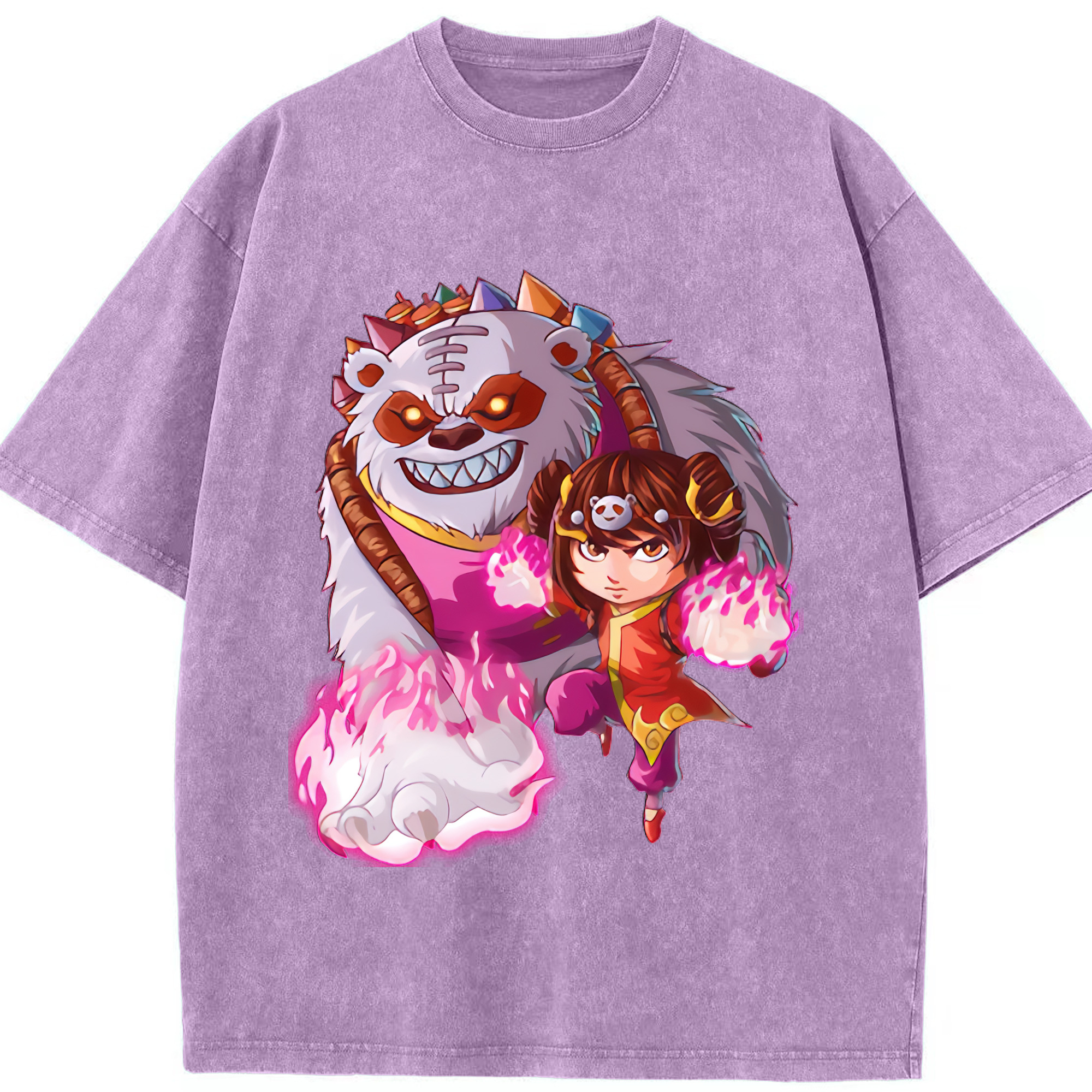 リーグ・オブ・レジェンド League of Legends LOL 綿100% ヴィンテージ風 半袖Tシャツ（フロントプリント）