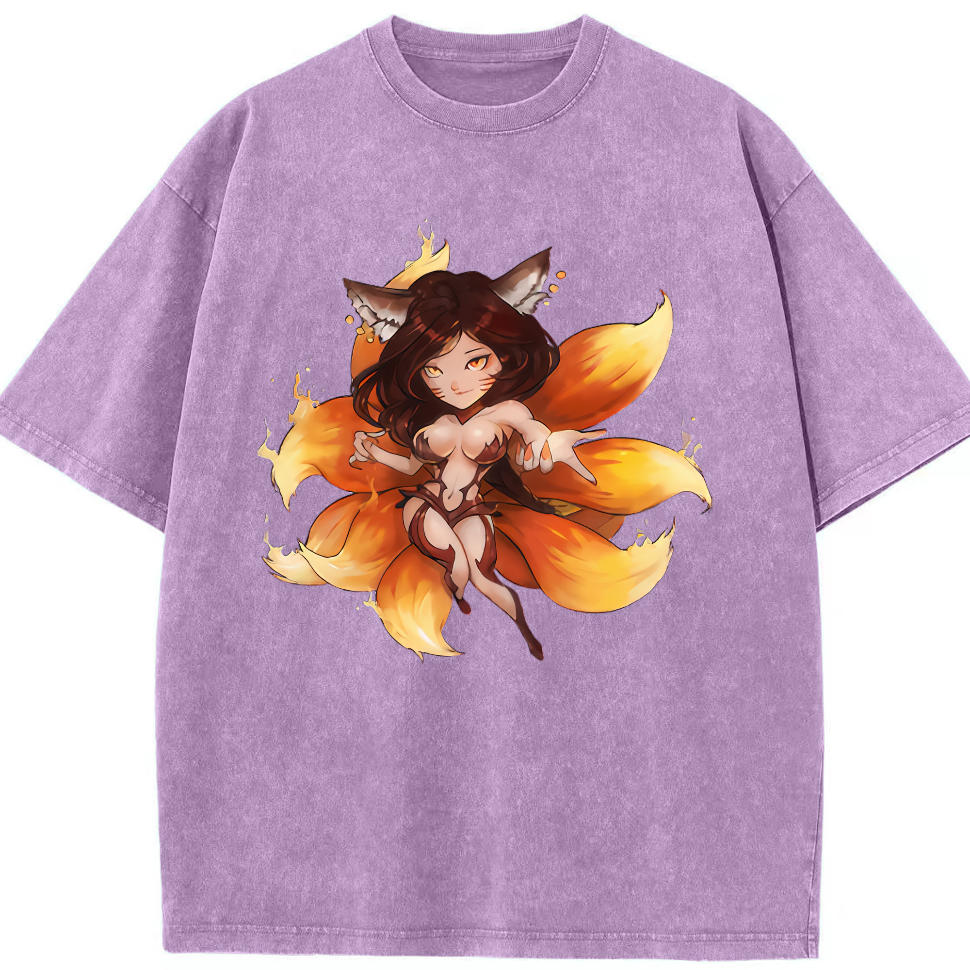 リーグ・オブ・レジェンド League of Legends LOL 綿100% ヴィンテージ風 半袖Tシャツ（フロントプリント）