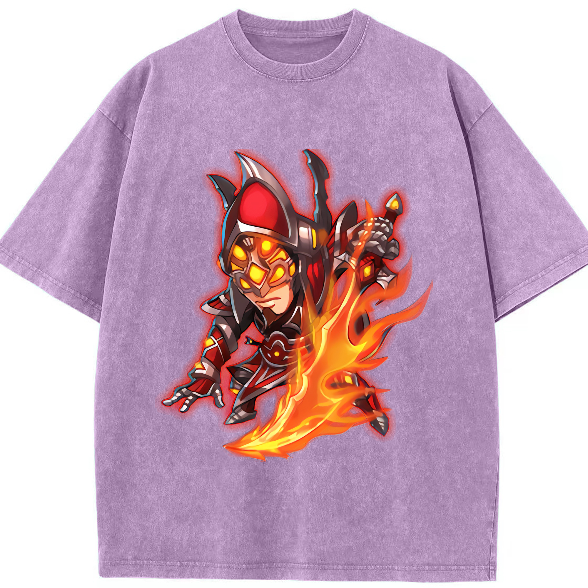 リーグ・オブ・レジェンド League of Legends LOL 綿100% ヴィンテージ風 半袖Tシャツ（フロントプリント）