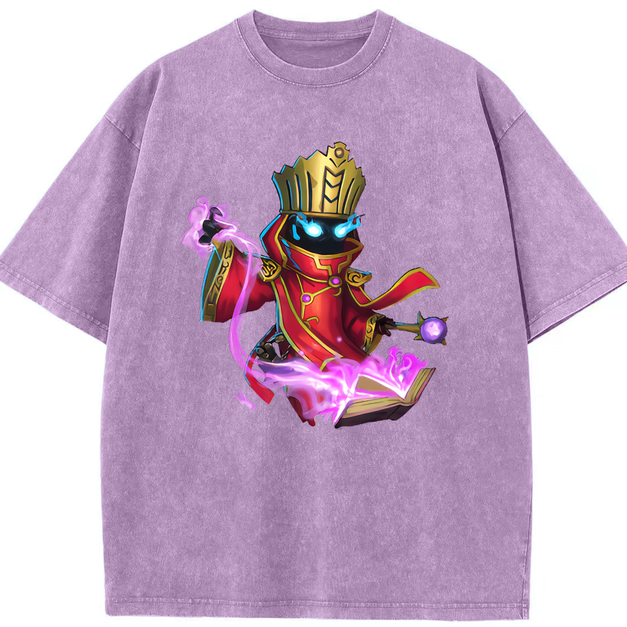 （画像用） リーグ・オブ・レジェンド League of Legends LOL 綿100% ヴィンテージ風 半袖Tシャツ（フロントプリント）