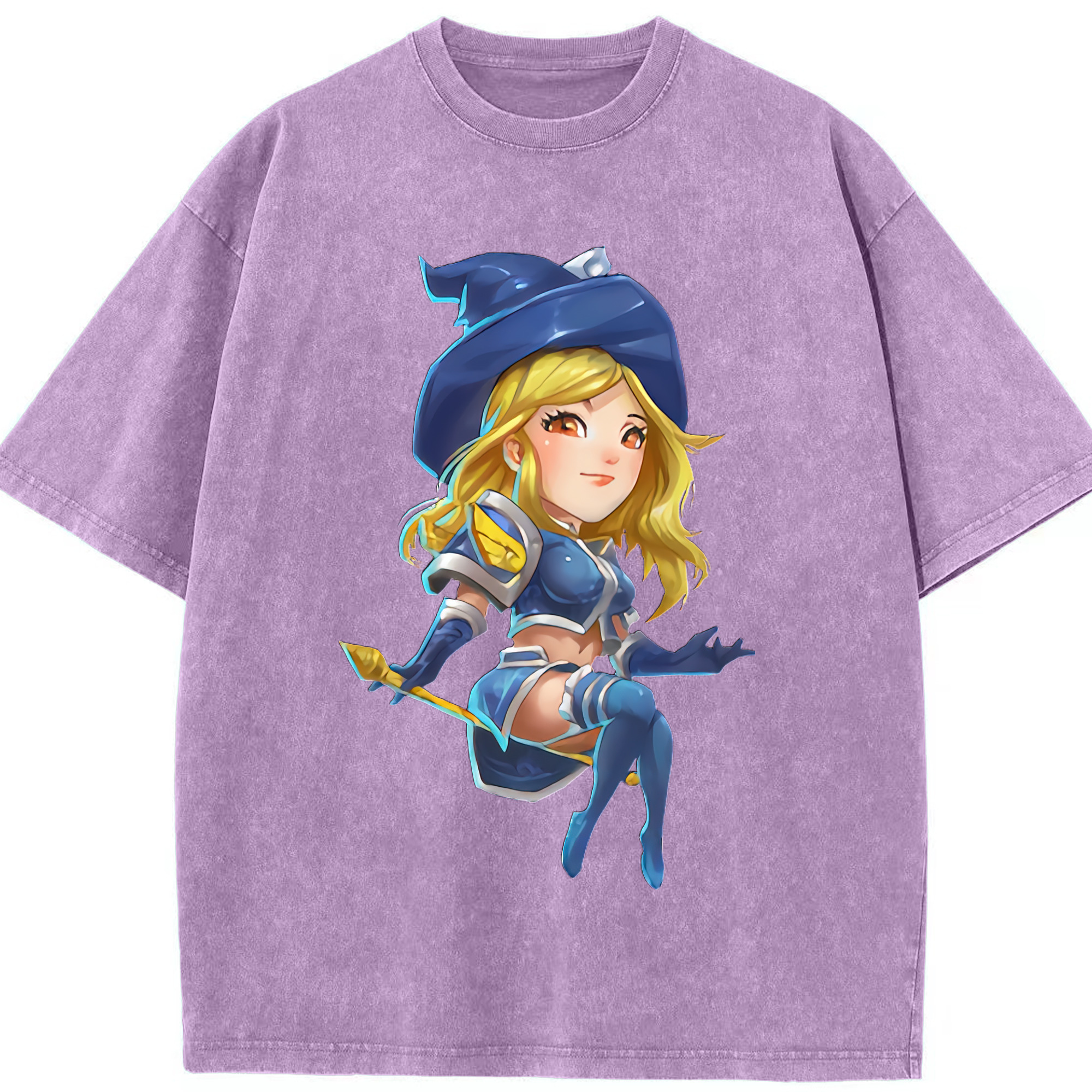 リーグ・オブ・レジェンド League of Legends LOL 綿100% ヴィンテージ風 半袖Tシャツ（フロントプリント）