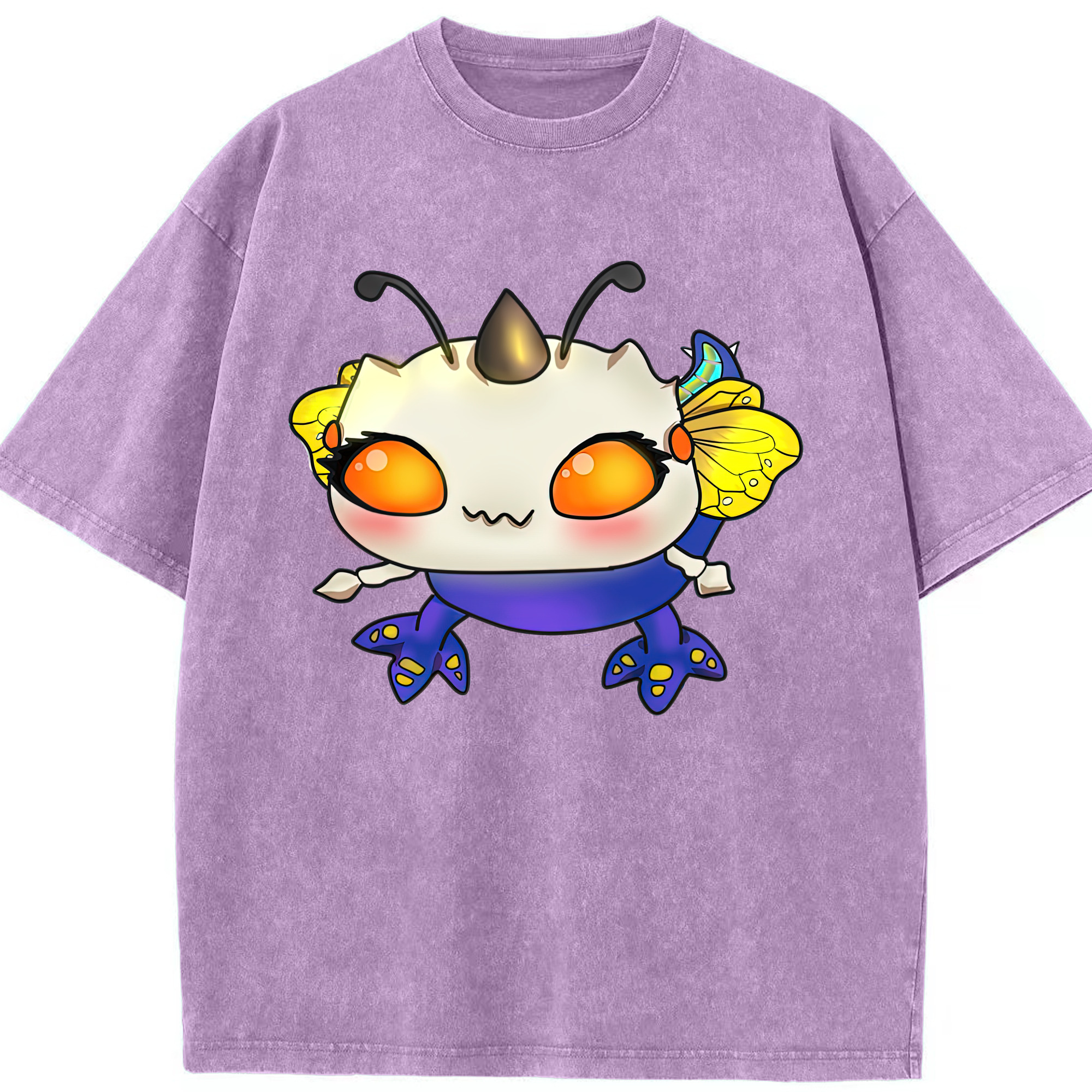 リーグ・オブ・レジェンド League of Legends LOL 綿100% ヴィンテージ風 半袖Tシャツ（フロントプリント）