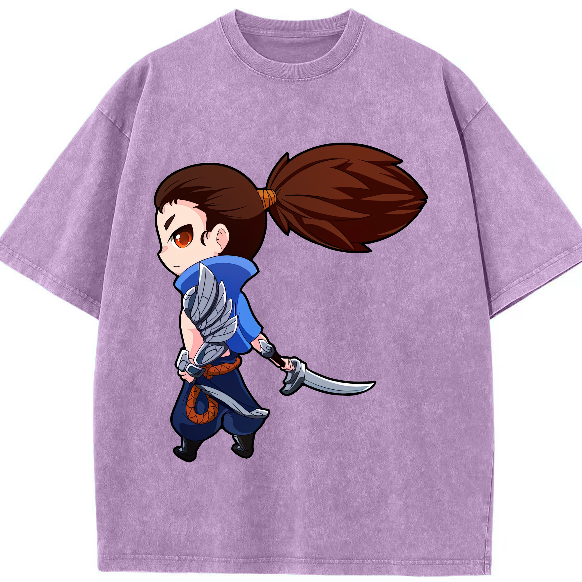 リーグ・オブ・レジェンド League of Legends LOL 綿100% ヴィンテージ風 半袖Tシャツ（フロントプリント）