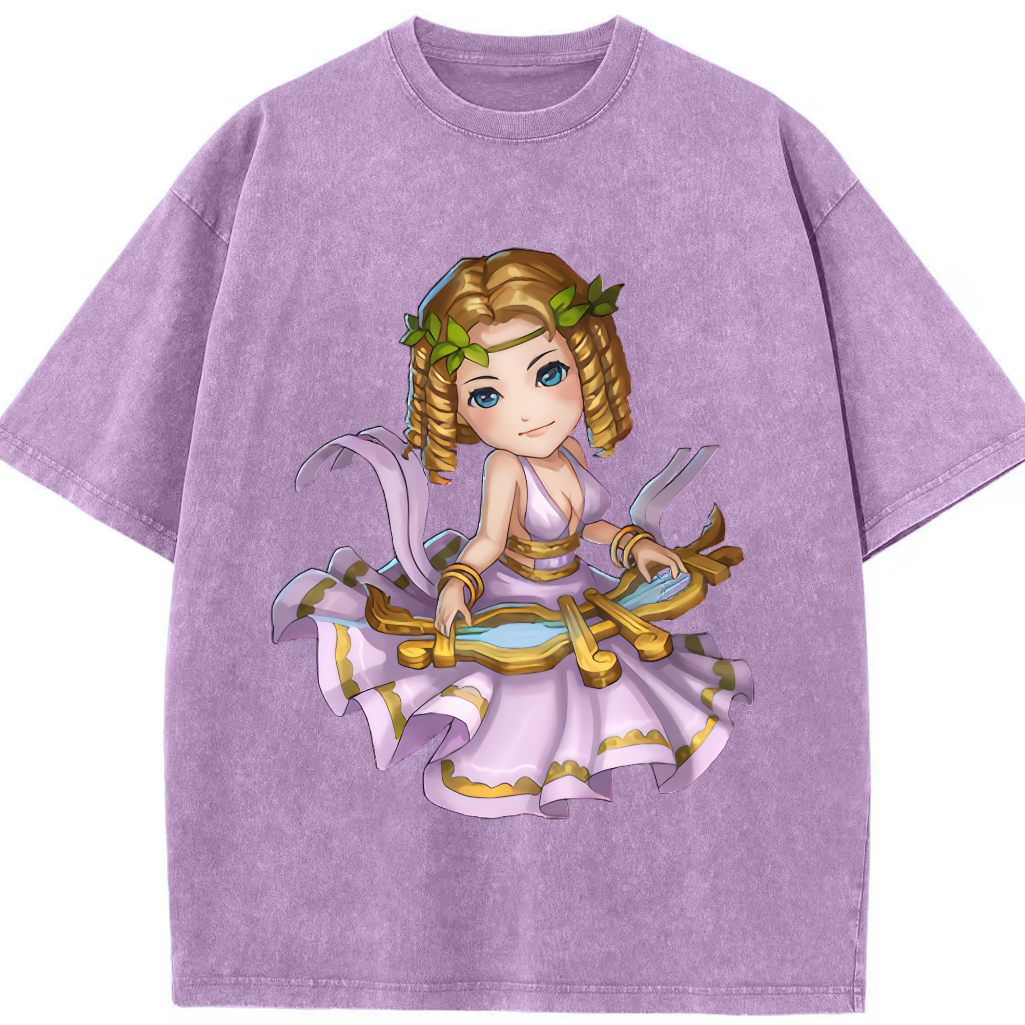 リーグ・オブ・レジェンド League of Legends LOL 綿100% ヴィンテージ風 半袖Tシャツ（フロントプリント）