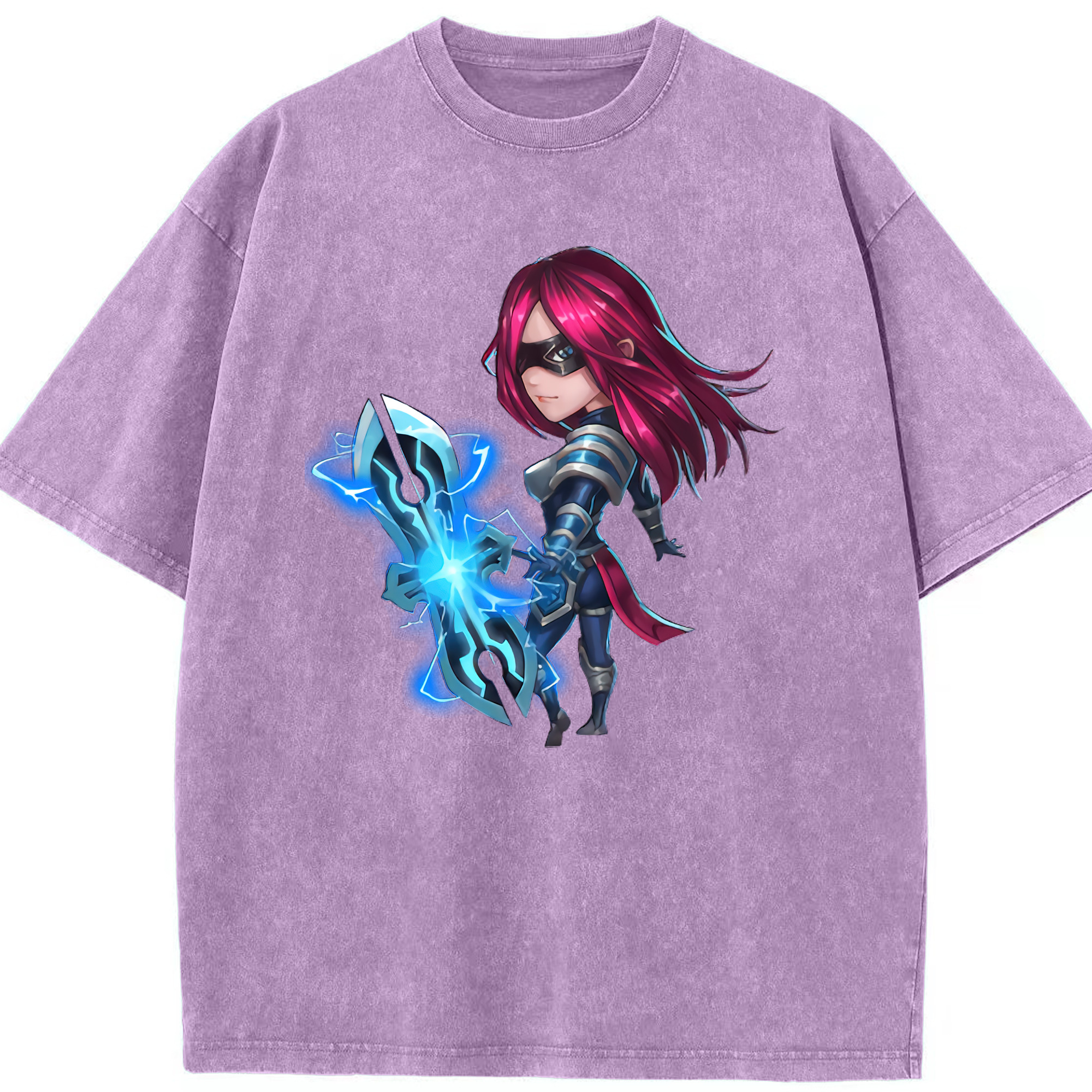 リーグ・オブ・レジェンド League of Legends LOL 綿100% ヴィンテージ風 半袖Tシャツ（フロントプリント）