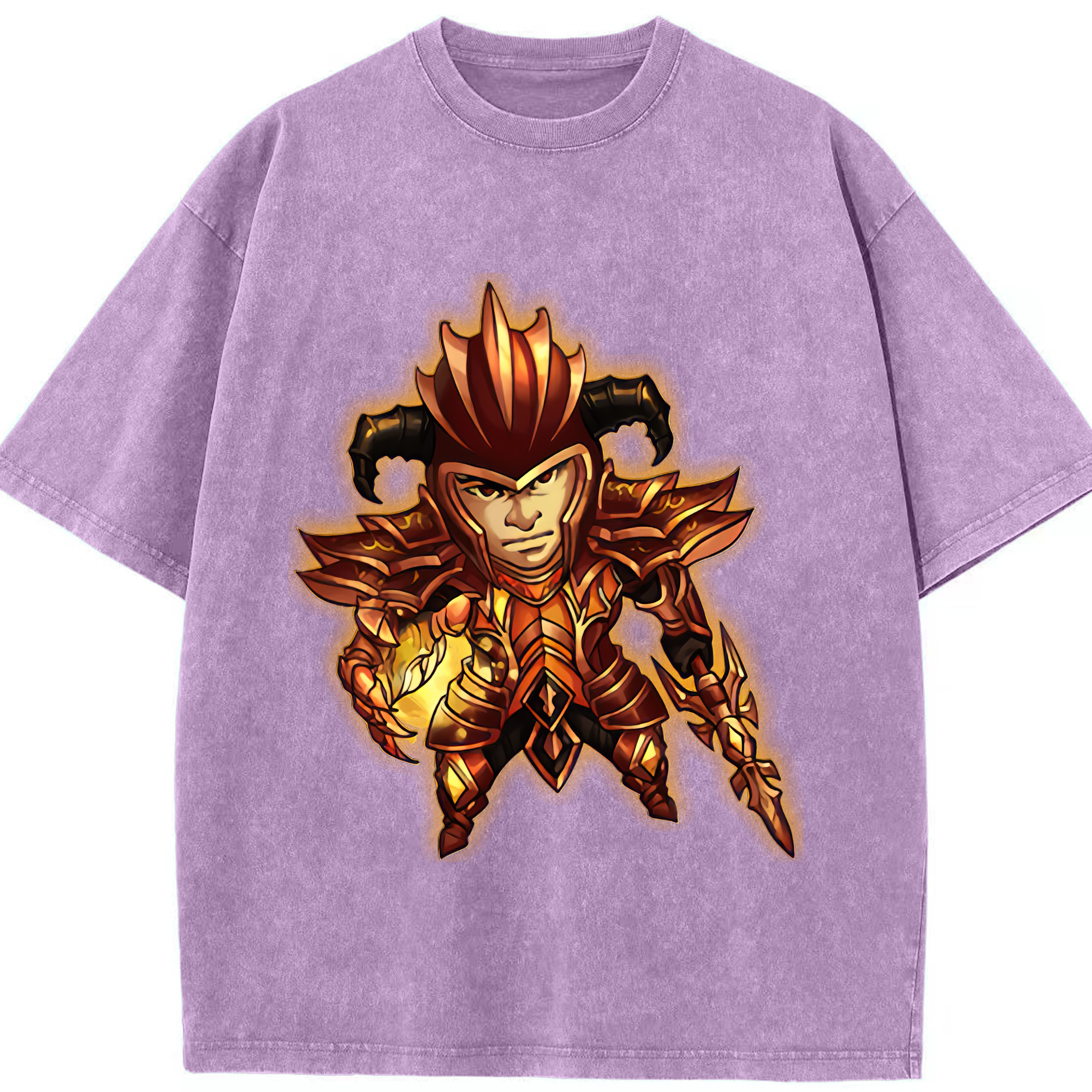 リーグ・オブ・レジェンド League of Legends LOL 綿100% ヴィンテージ風 半袖Tシャツ（フロントプリント）