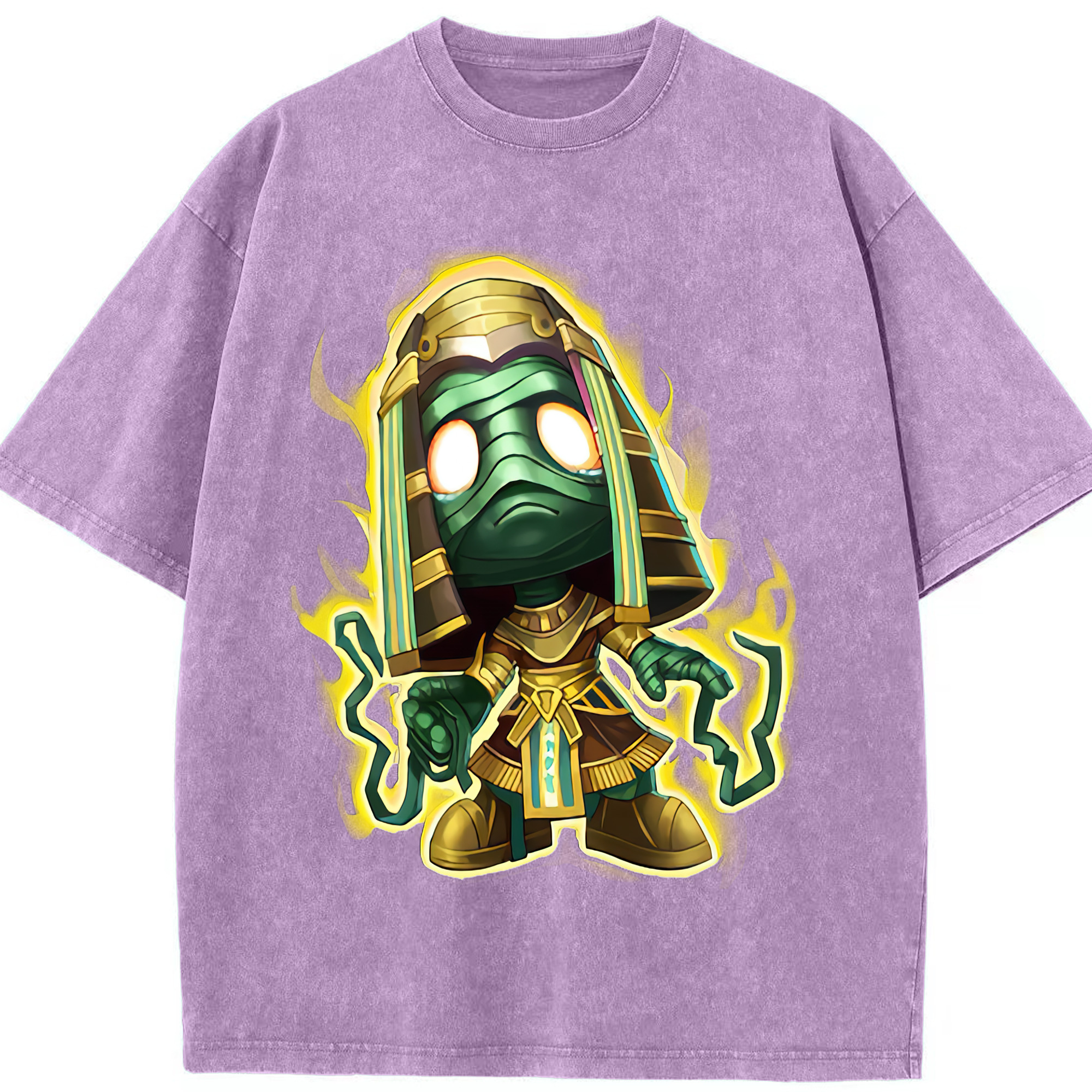 リーグ・オブ・レジェンド League of Legends LOL 綿100% ヴィンテージ風 半袖Tシャツ（フロントプリント）