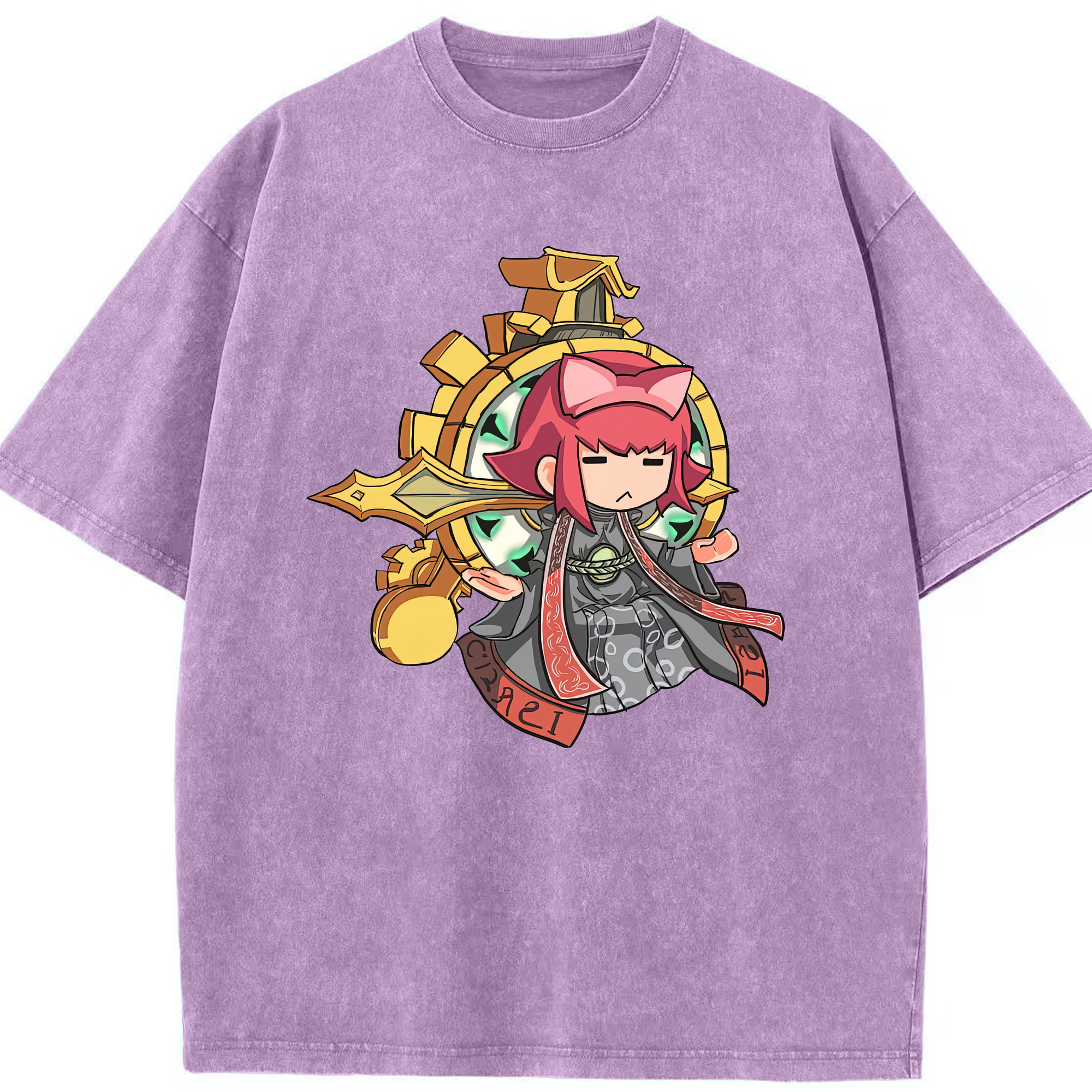 リーグ・オブ・レジェンド League of Legends LOL 綿100% ヴィンテージ風 半袖Tシャツ（フロントプリント）