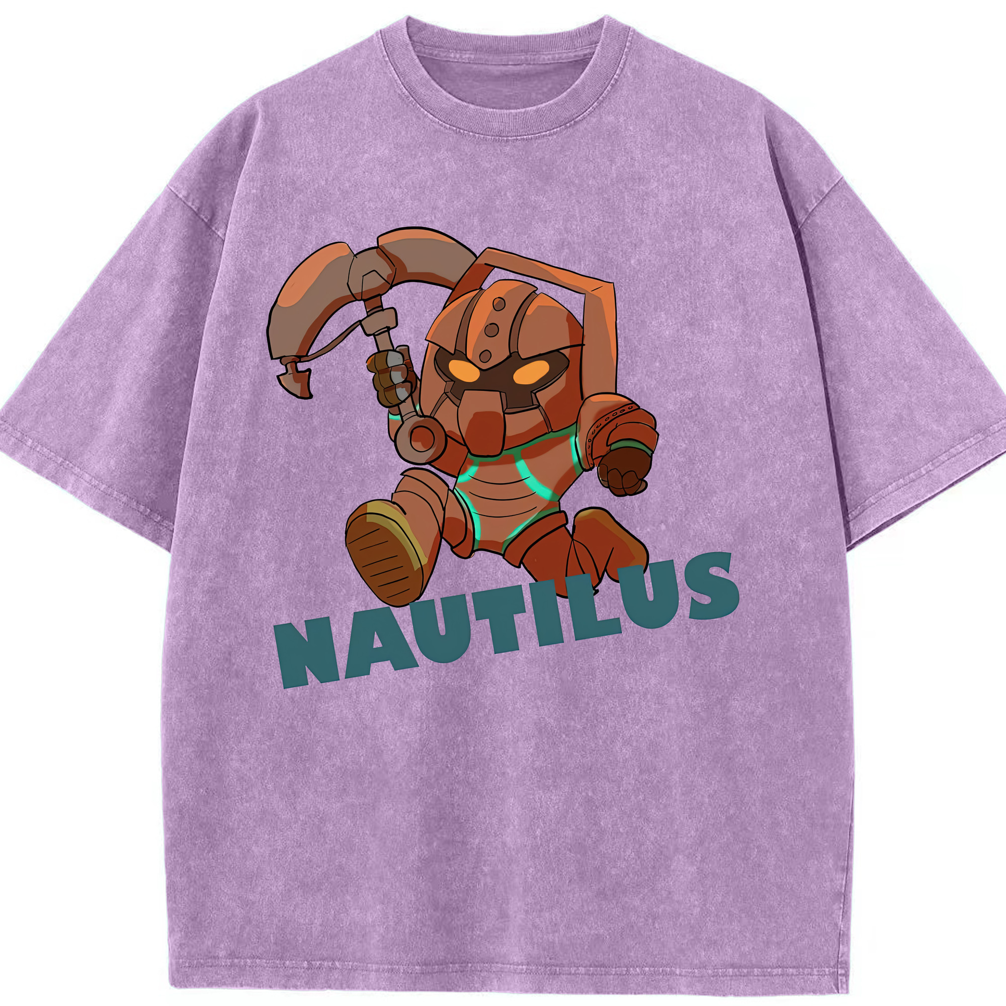 リーグ・オブ・レジェンド League of Legends LOL 綿100% ヴィンテージ風 半袖Tシャツ（フロントプリント）
