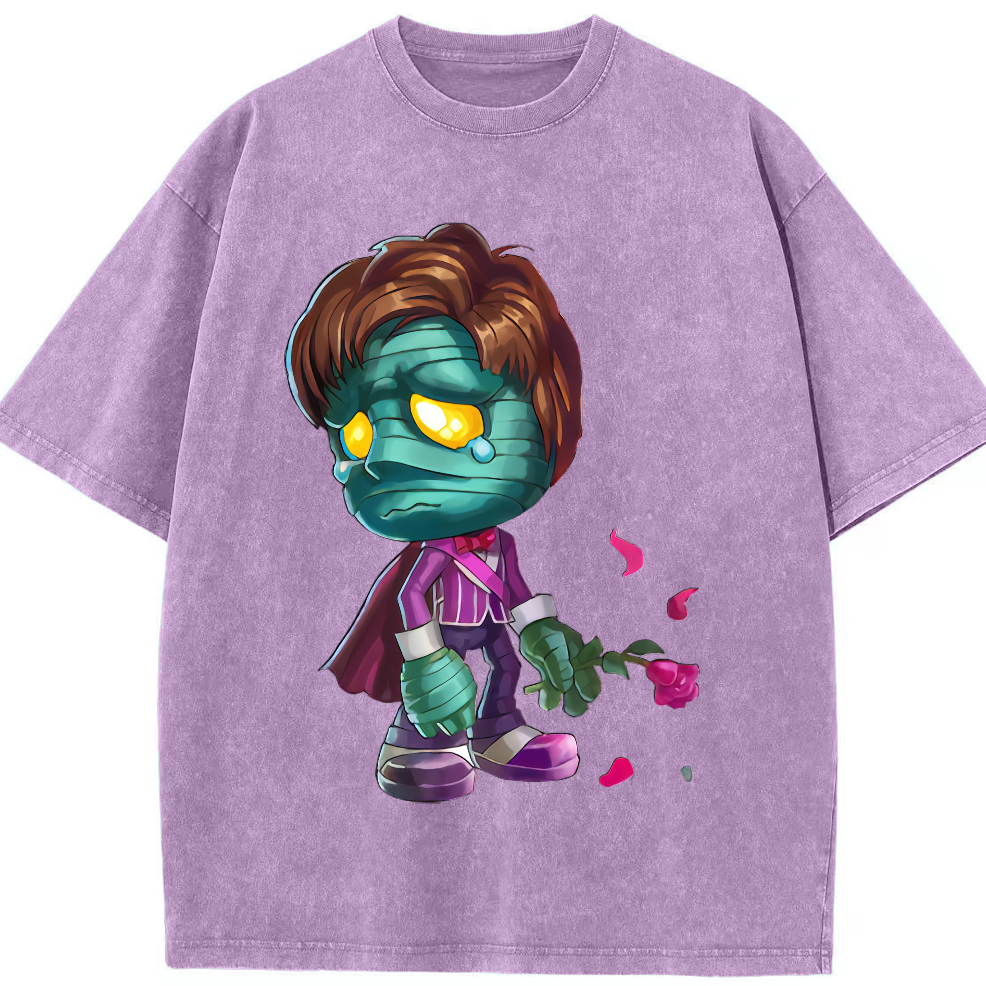 リーグ・オブ・レジェンド League of Legends LOL 綿100% ヴィンテージ風 半袖Tシャツ（フロントプリント）