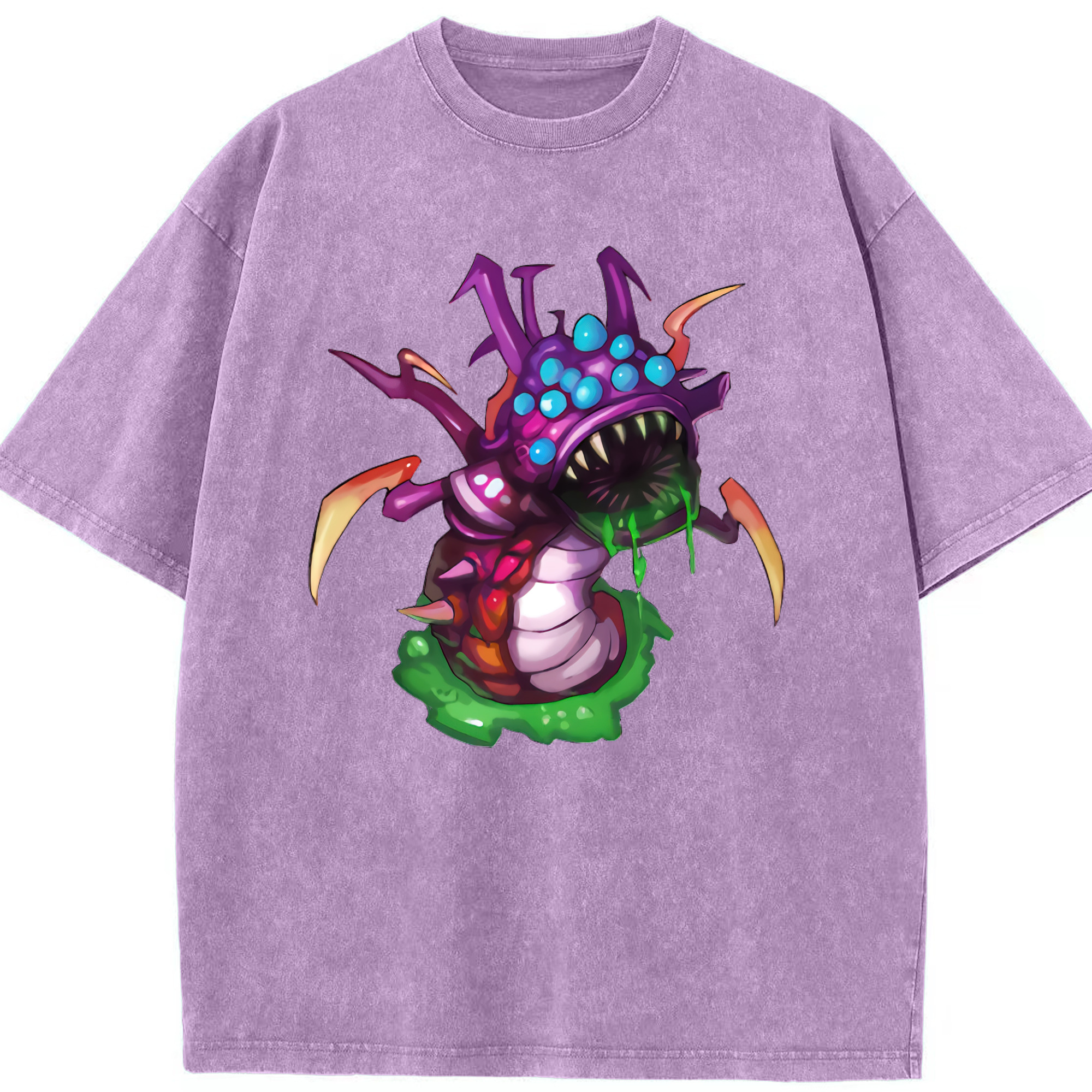 リーグ・オブ・レジェンド League of Legends LOL 綿100% ヴィンテージ風 半袖Tシャツ（フロントプリント）