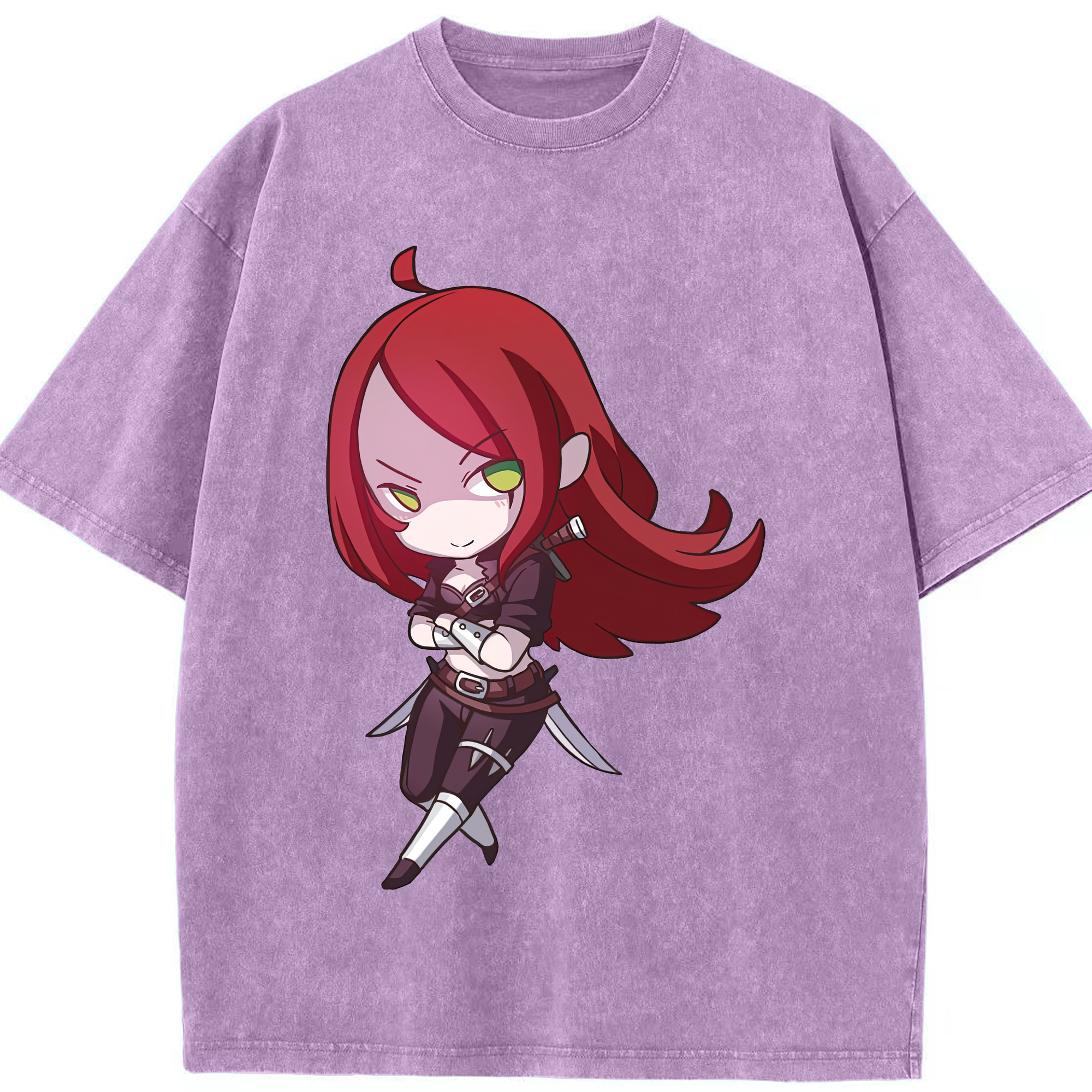 リーグ・オブ・レジェンド League of Legends LOL 綿100% ヴィンテージ風 半袖Tシャツ（フロントプリント）