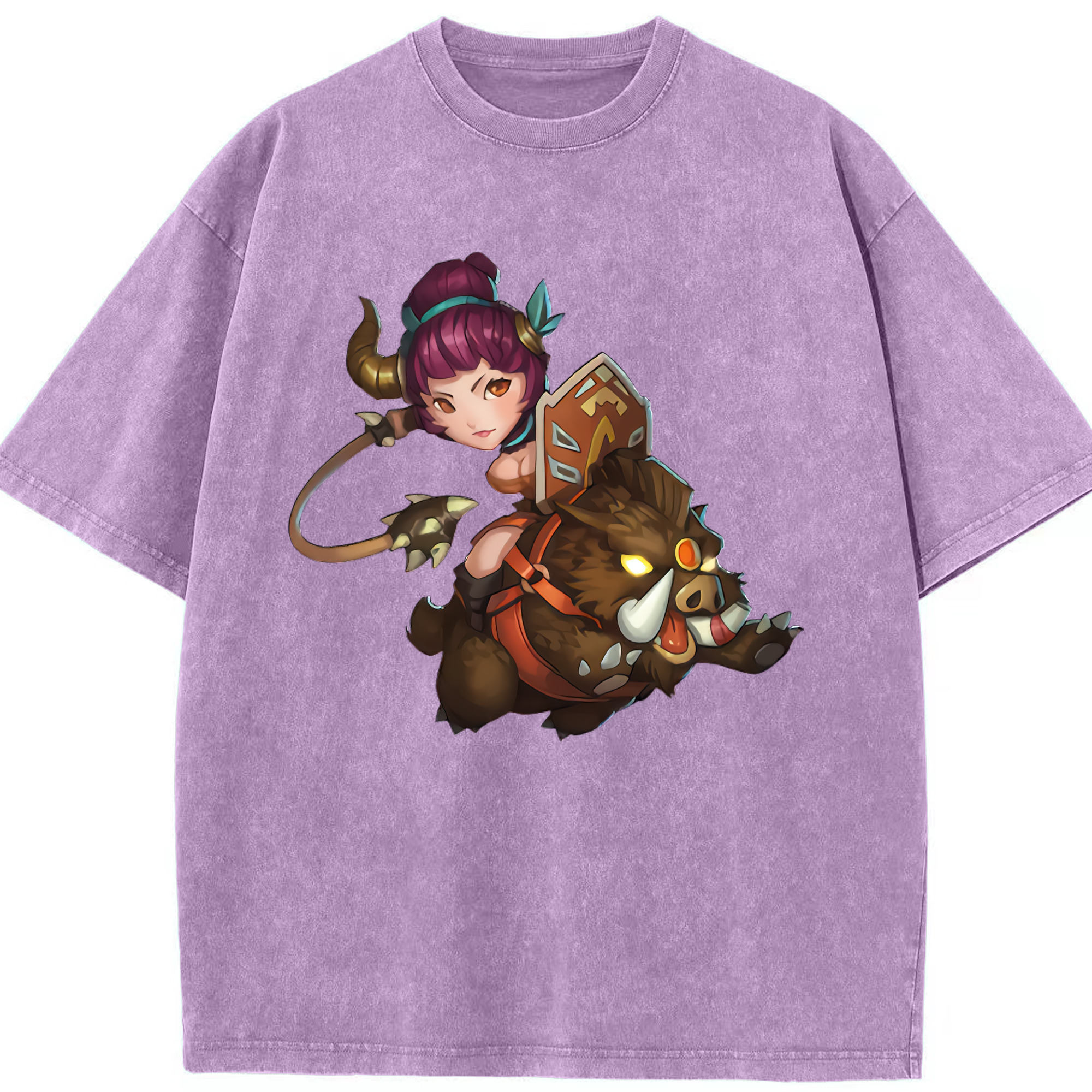リーグ・オブ・レジェンド League of Legends LOL 綿100% ヴィンテージ風 半袖Tシャツ（フロントプリント）
