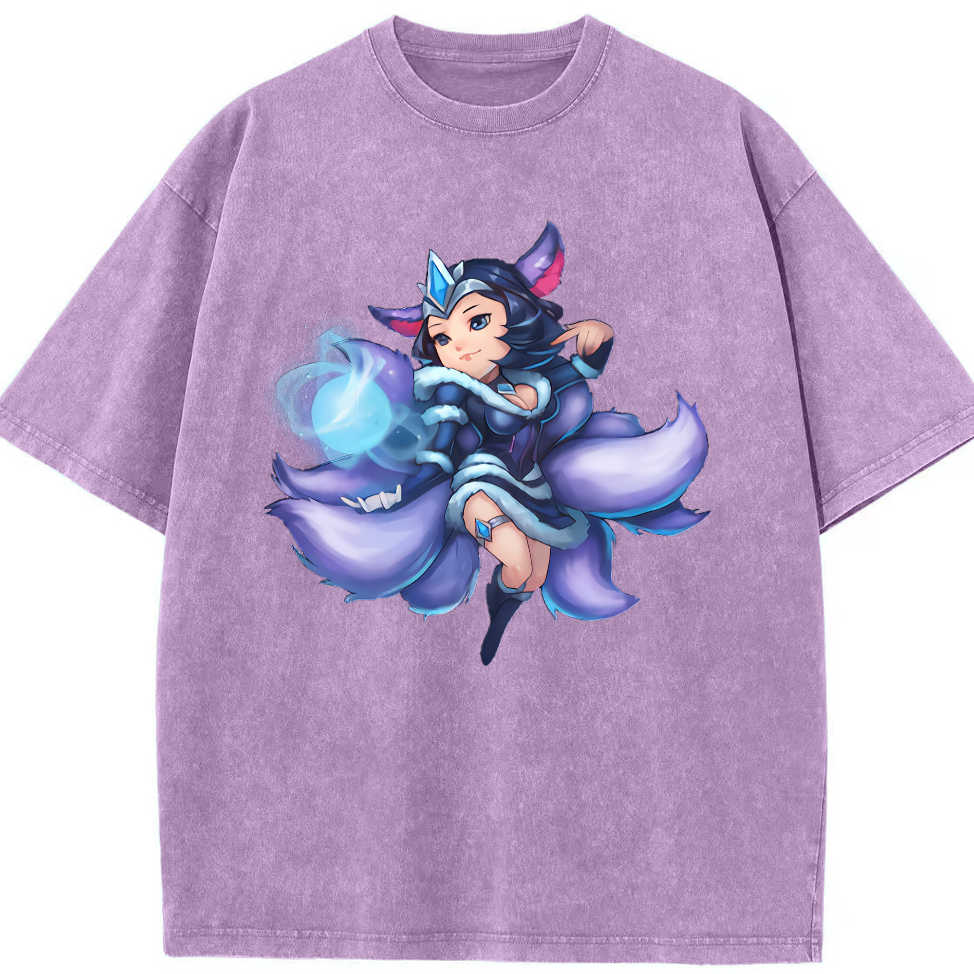 （画像用） リーグ・オブ・レジェンド League of Legends LOL 綿100% ヴィンテージ風 半袖Tシャツ（フロントプリント）
