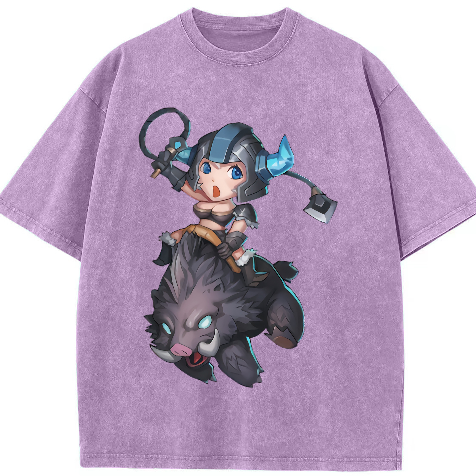（画像用） リーグ・オブ・レジェンド League of Legends LOL 綿100% ヴィンテージ風 半袖Tシャツ（フロントプリント）