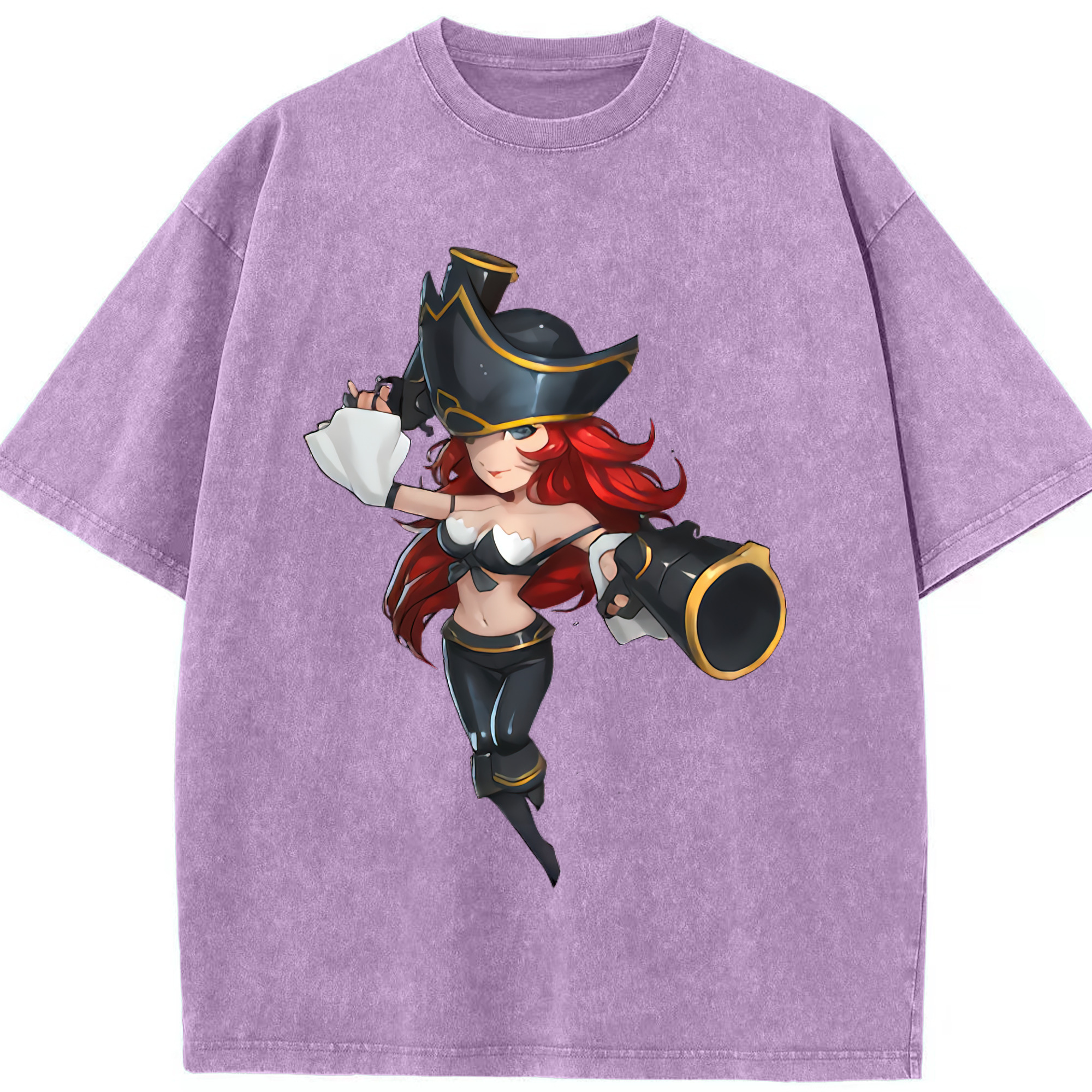 （画像用） リーグ・オブ・レジェンド League of Legends LOL 綿100% ヴィンテージ風 半袖Tシャツ（フロントプリント）