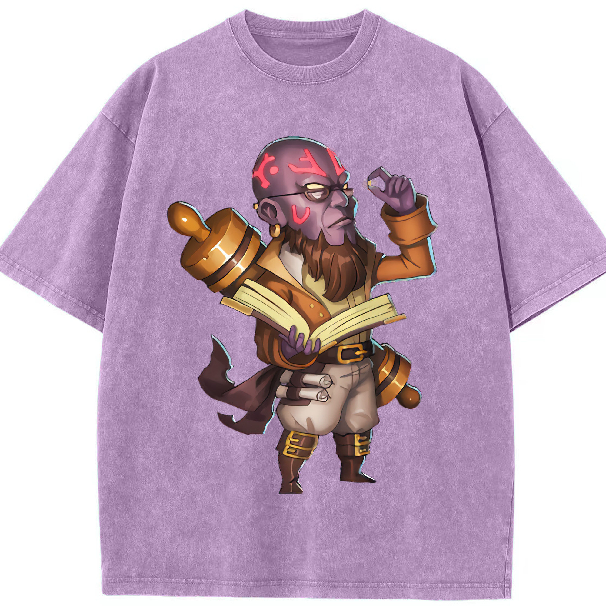 リーグ・オブ・レジェンド League of Legends LOL 綿100% ヴィンテージ風 半袖Tシャツ（フロントプリント）