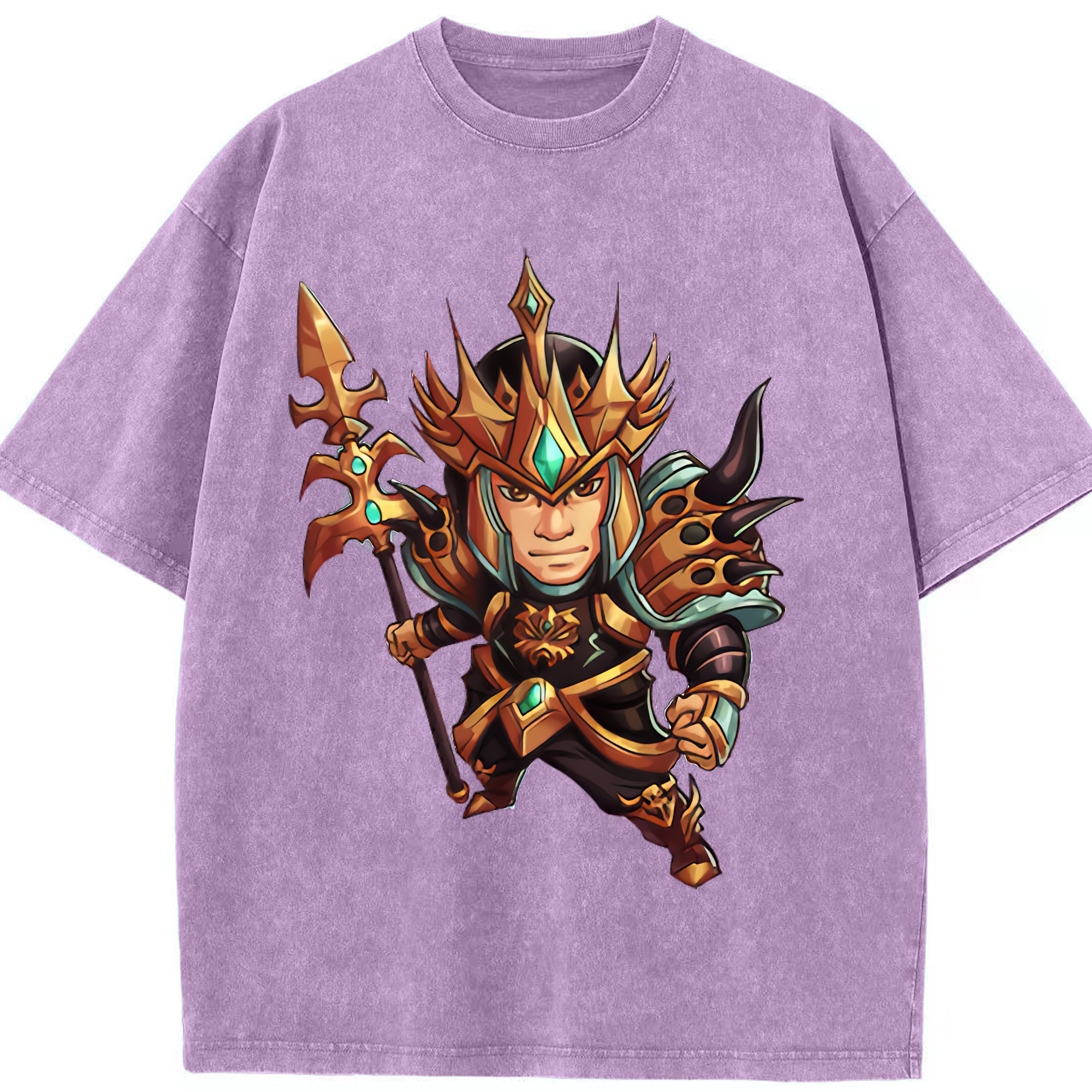 リーグ・オブ・レジェンド League of Legends LOL 綿100% ヴィンテージ風 半袖Tシャツ（フロントプリント）