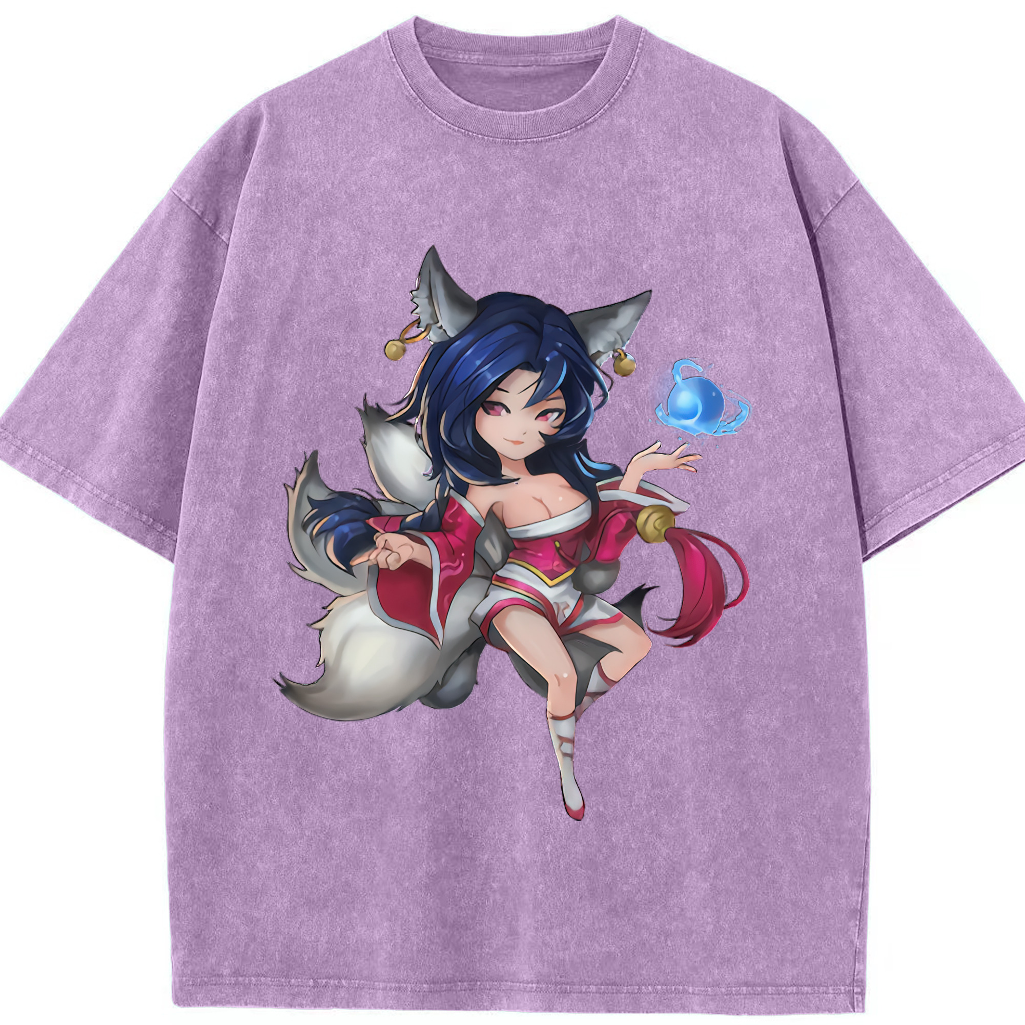 リーグ・オブ・レジェンド League of Legends LOL 綿100% ヴィンテージ風 半袖Tシャツ（フロントプリント）