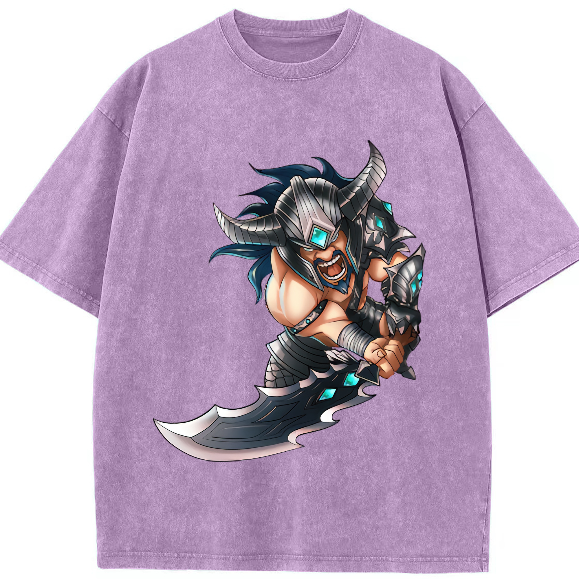 リーグ・オブ・レジェンド League of Legends LOL 綿100% ヴィンテージ風 半袖Tシャツ（フロントプリント）
