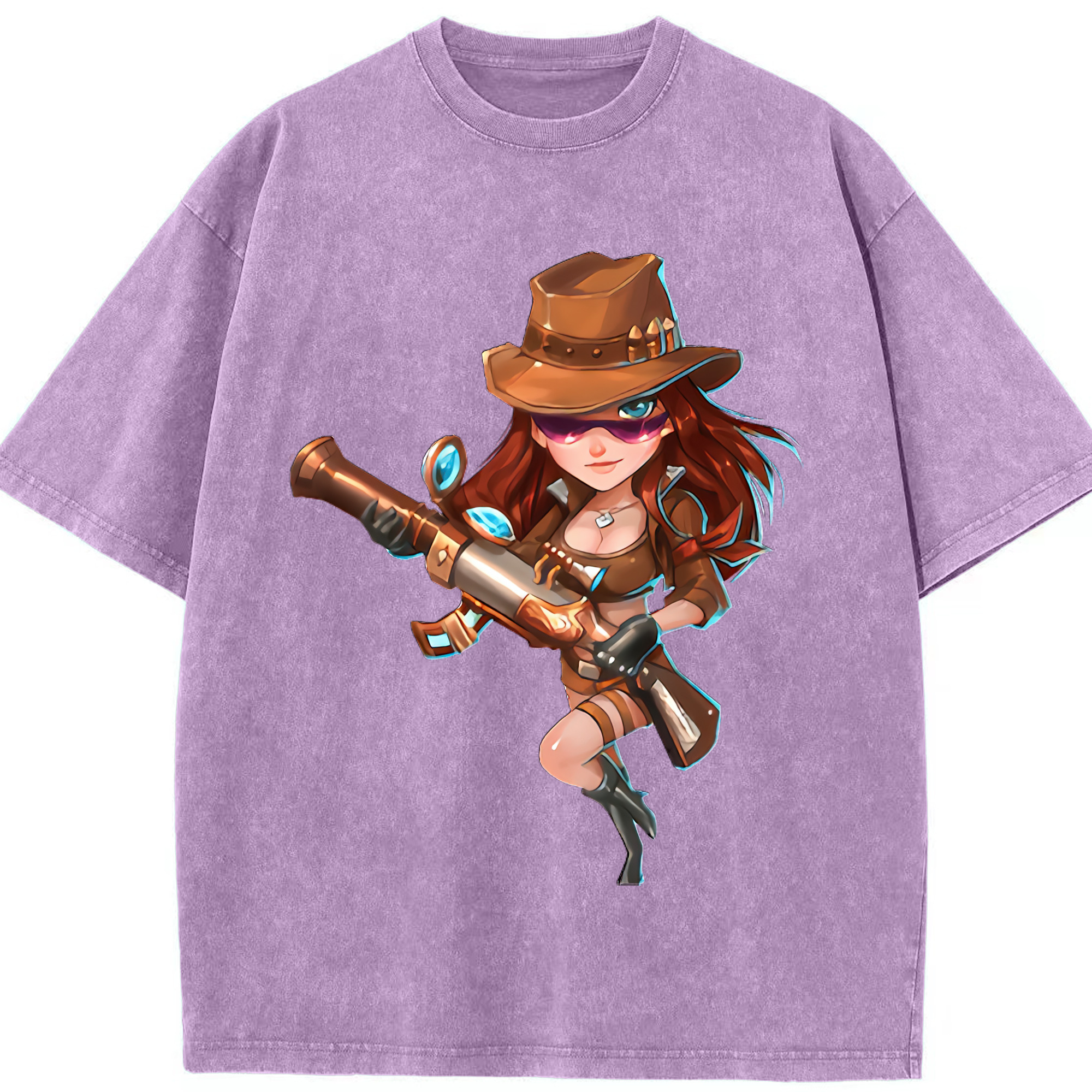 （画像用） リーグ・オブ・レジェンド League of Legends LOL 綿100% ヴィンテージ風 半袖Tシャツ（フロントプリント）