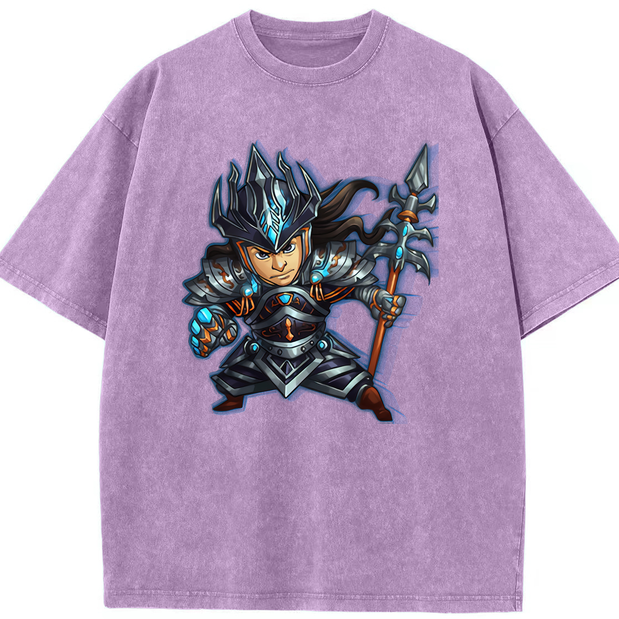 リーグ・オブ・レジェンド League of Legends LOL 綿100% ヴィンテージ風 半袖Tシャツ（フロントプリント）