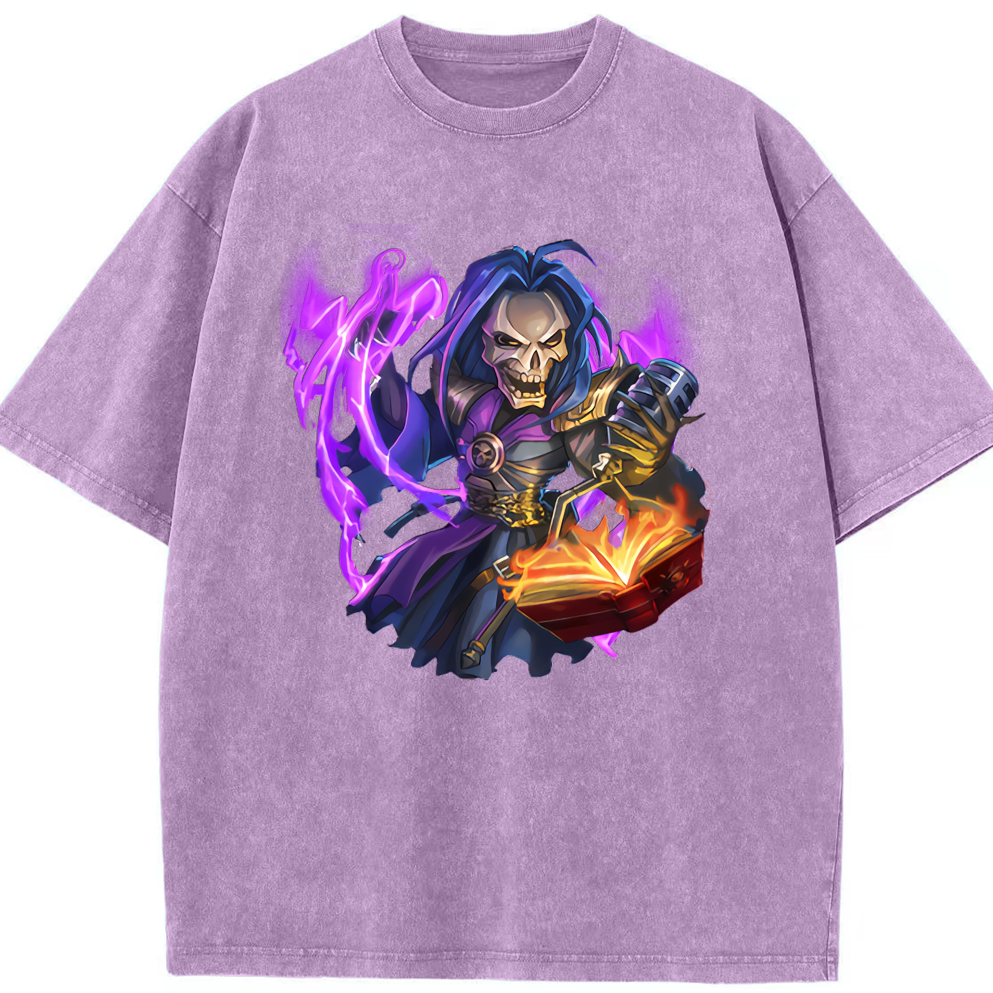 リーグ・オブ・レジェンド League of Legends LOL 綿100% ヴィンテージ風 半袖Tシャツ（フロントプリント）