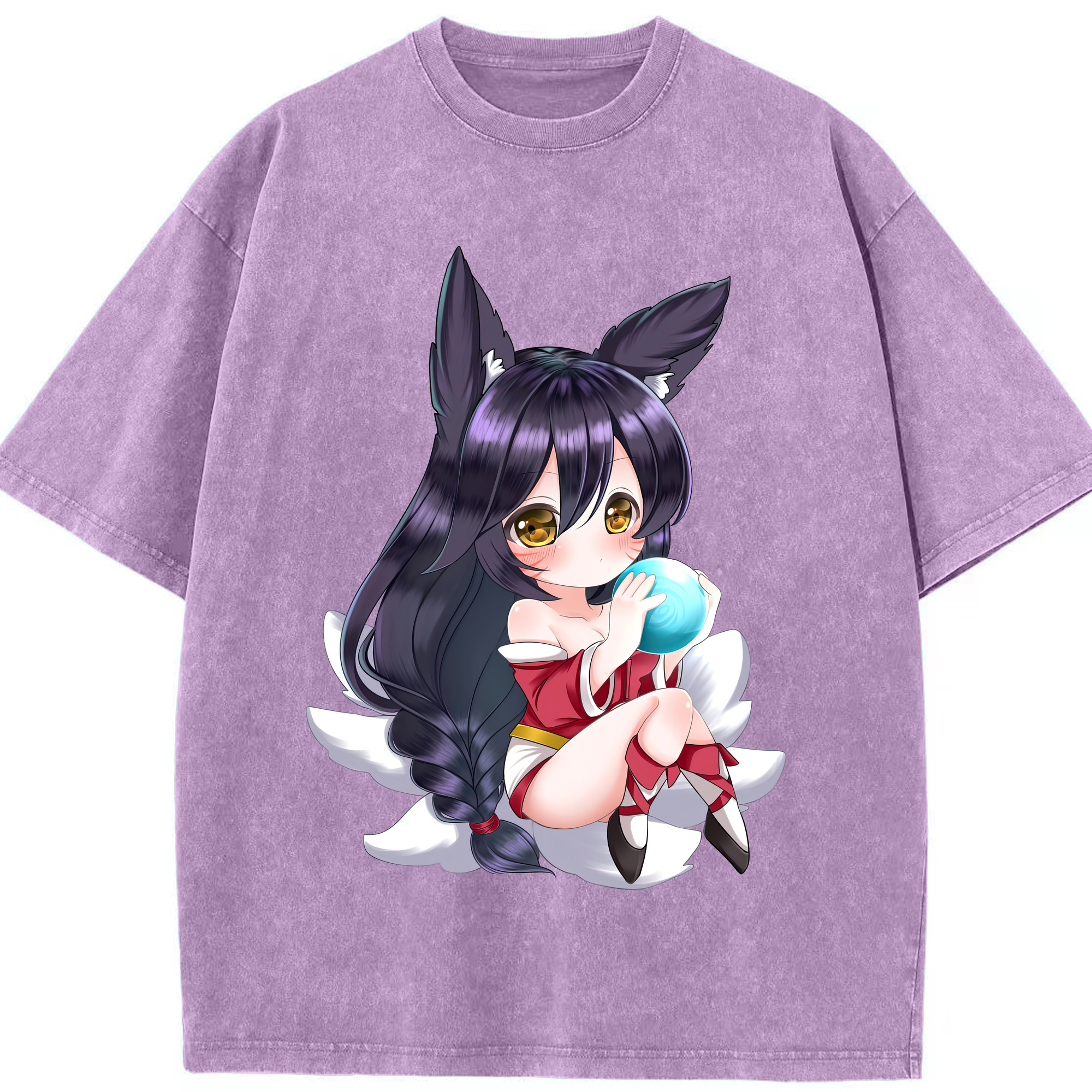リーグ・オブ・レジェンド League of Legends LOL 綿100% ヴィンテージ風 半袖Tシャツ（フロントプリント）