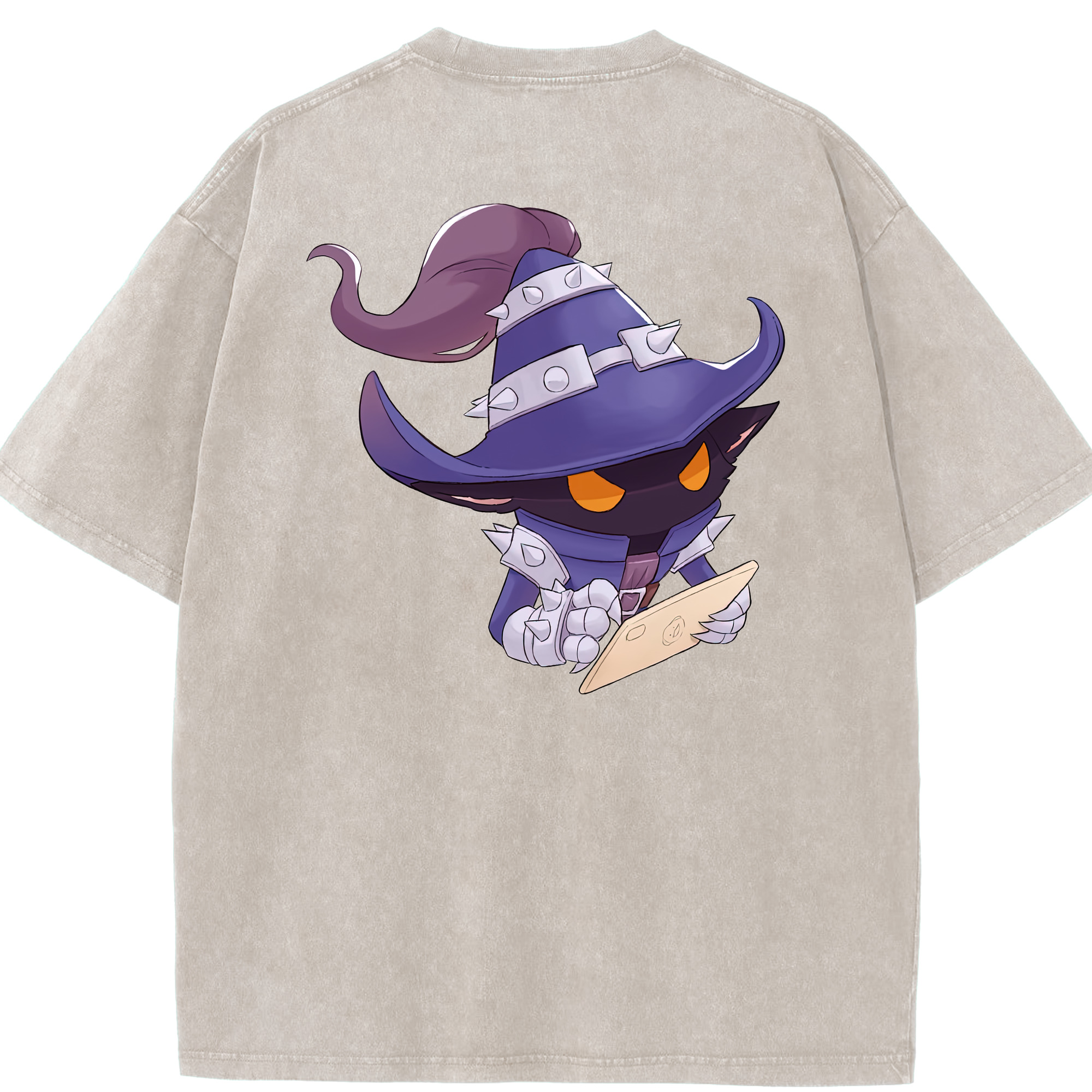 リーグ・オブ・レジェンド League of Legends LOL 綿100% ヴィンテージ風 半袖Tシャツ（背面プリント）