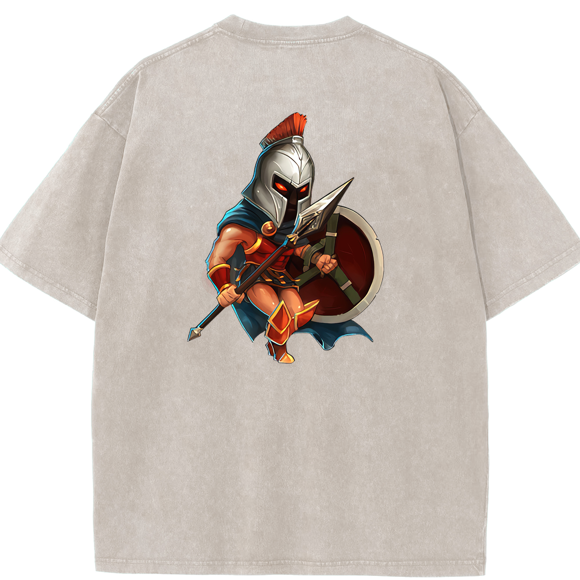 リーグ・オブ・レジェンド League of Legends LOL 綿100% ヴィンテージ風 半袖Tシャツ（背面プリント）