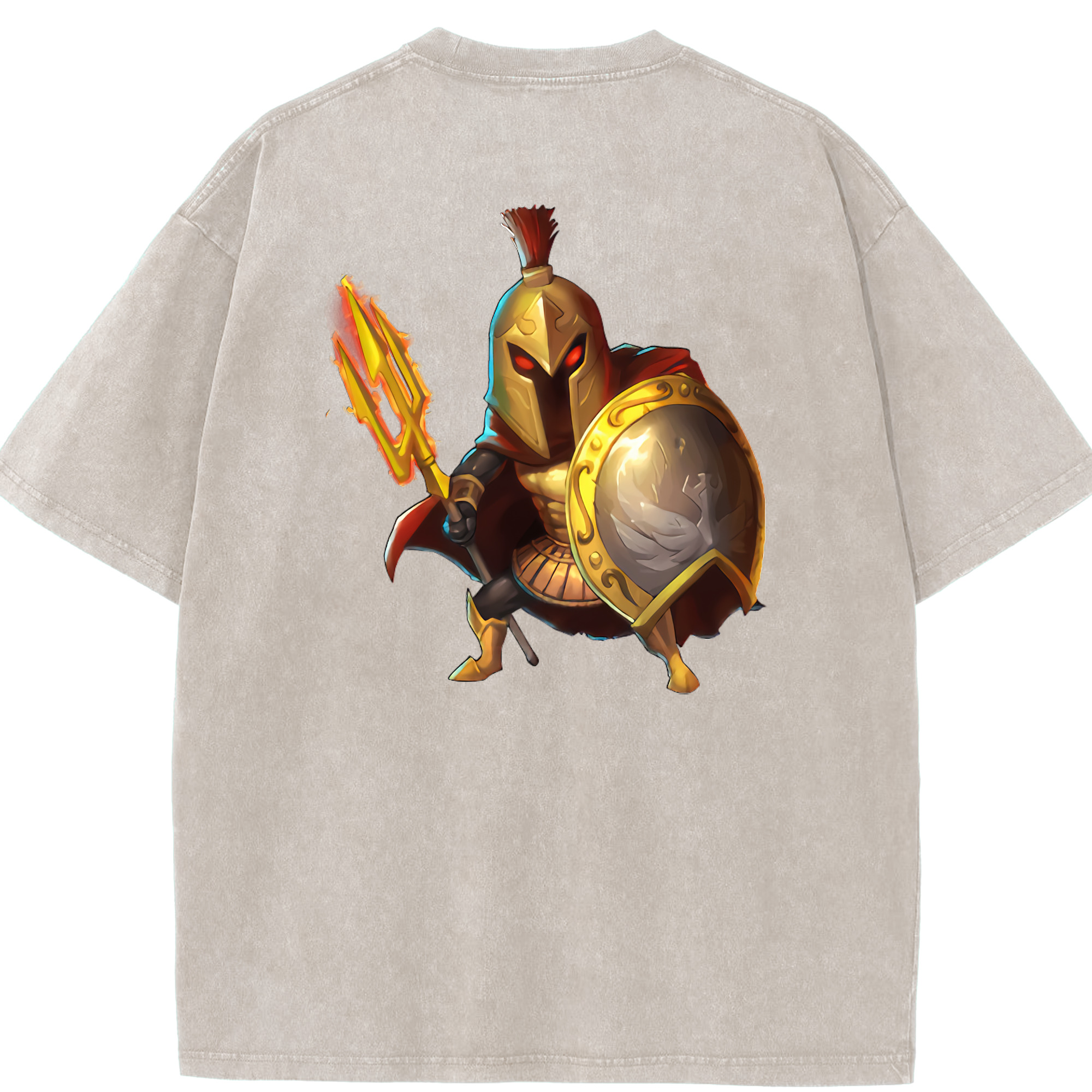 リーグ・オブ・レジェンド League of Legends LOL 綿100% ヴィンテージ風 半袖Tシャツ（背面プリント）