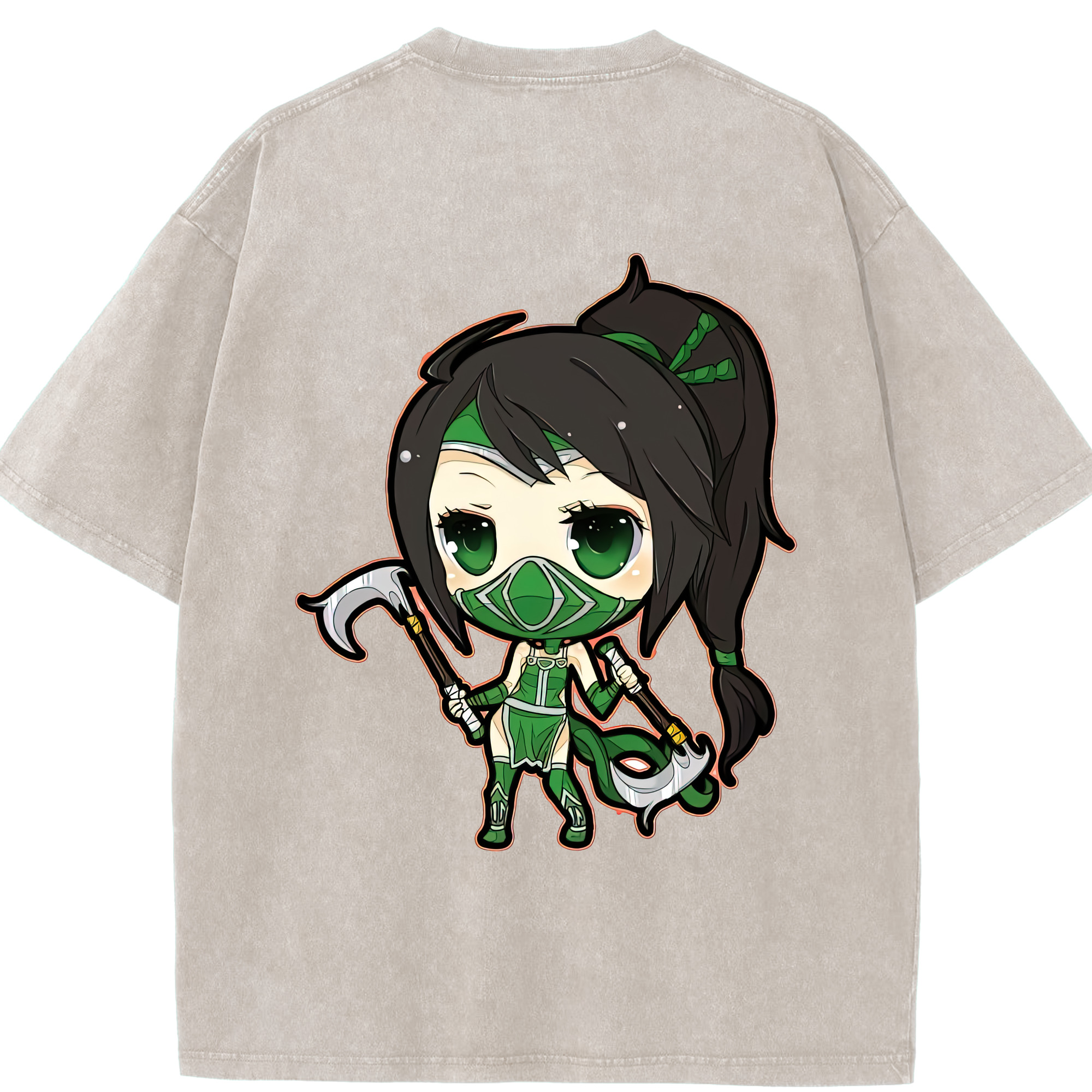 リーグ・オブ・レジェンド League of Legends LOL 綿100% ヴィンテージ風 半袖Tシャツ（背面プリント）