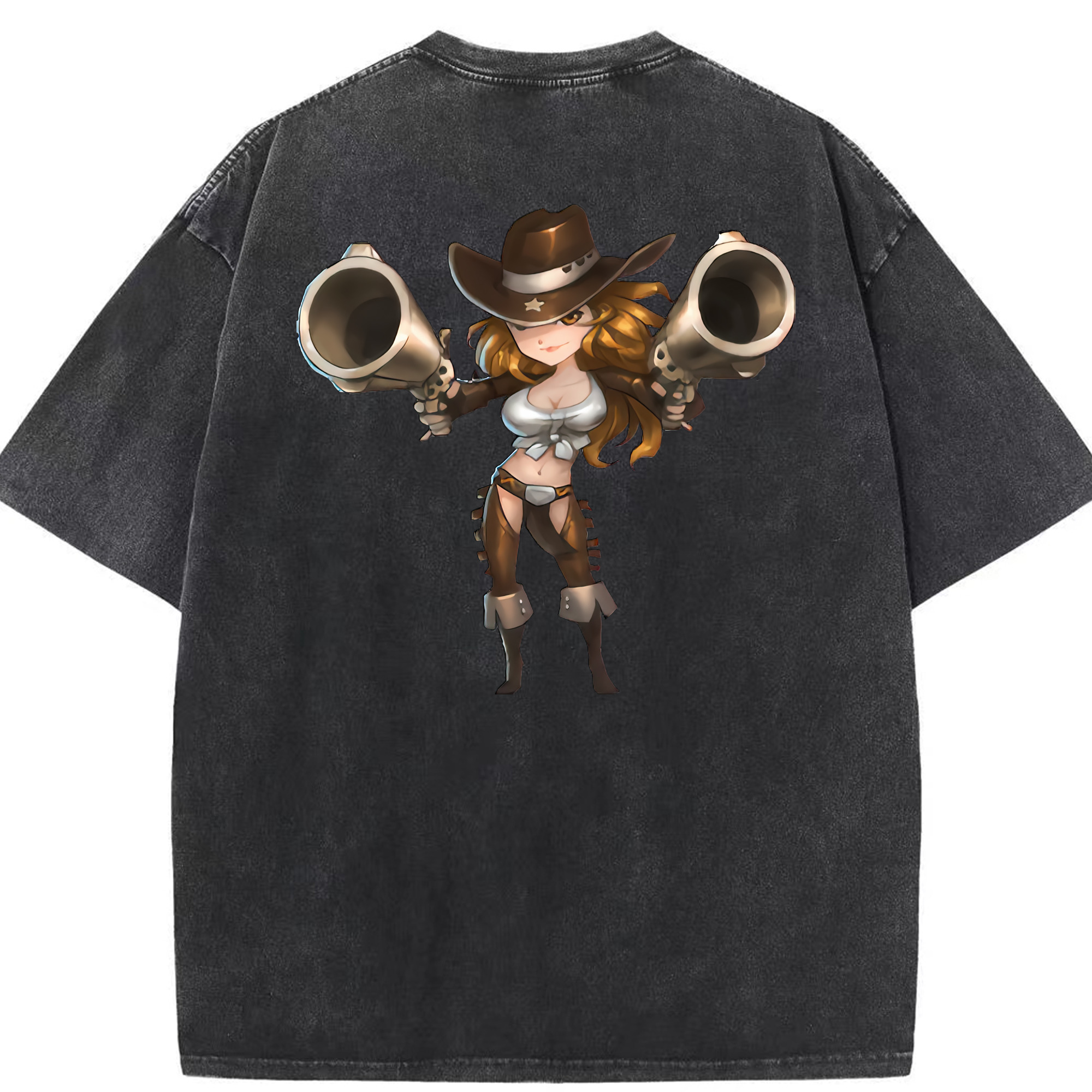 リーグ・オブ・レジェンド League of Legends LOL 綿100% ヴィンテージ風 半袖Tシャツ（背面プリント）
