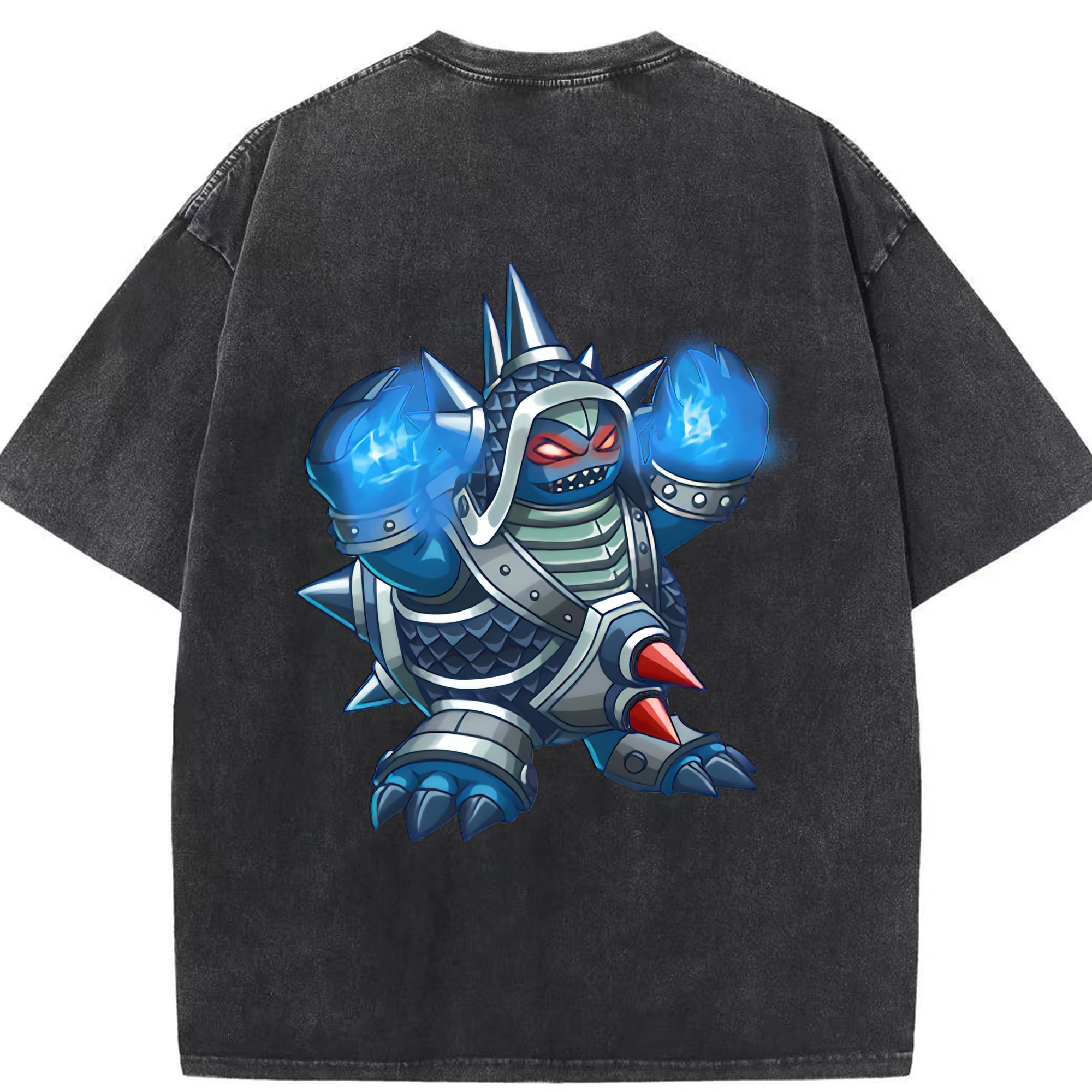 リーグ・オブ・レジェンド League of Legends LOL 綿100% ヴィンテージ風 半袖Tシャツ（背面プリント）
