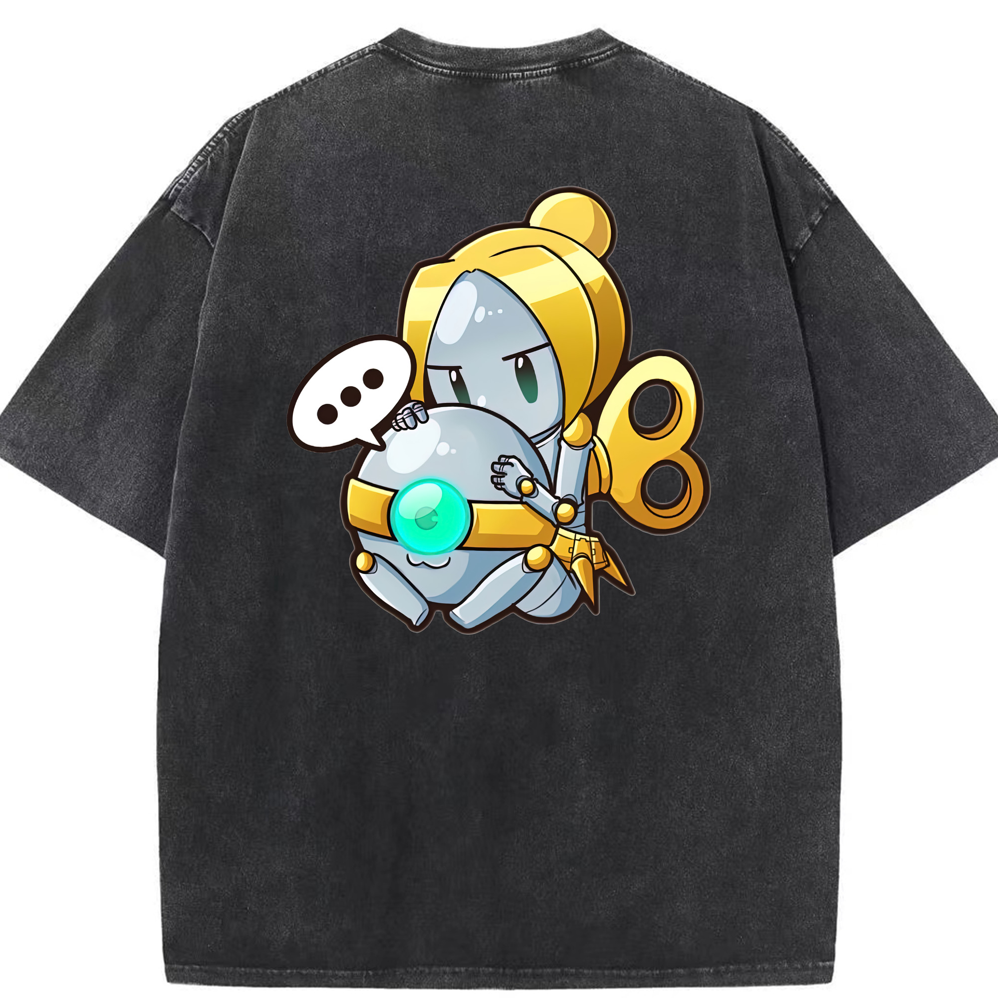 リーグ・オブ・レジェンド League of Legends LOL 綿100% ヴィンテージ風 半袖Tシャツ（背面プリント）