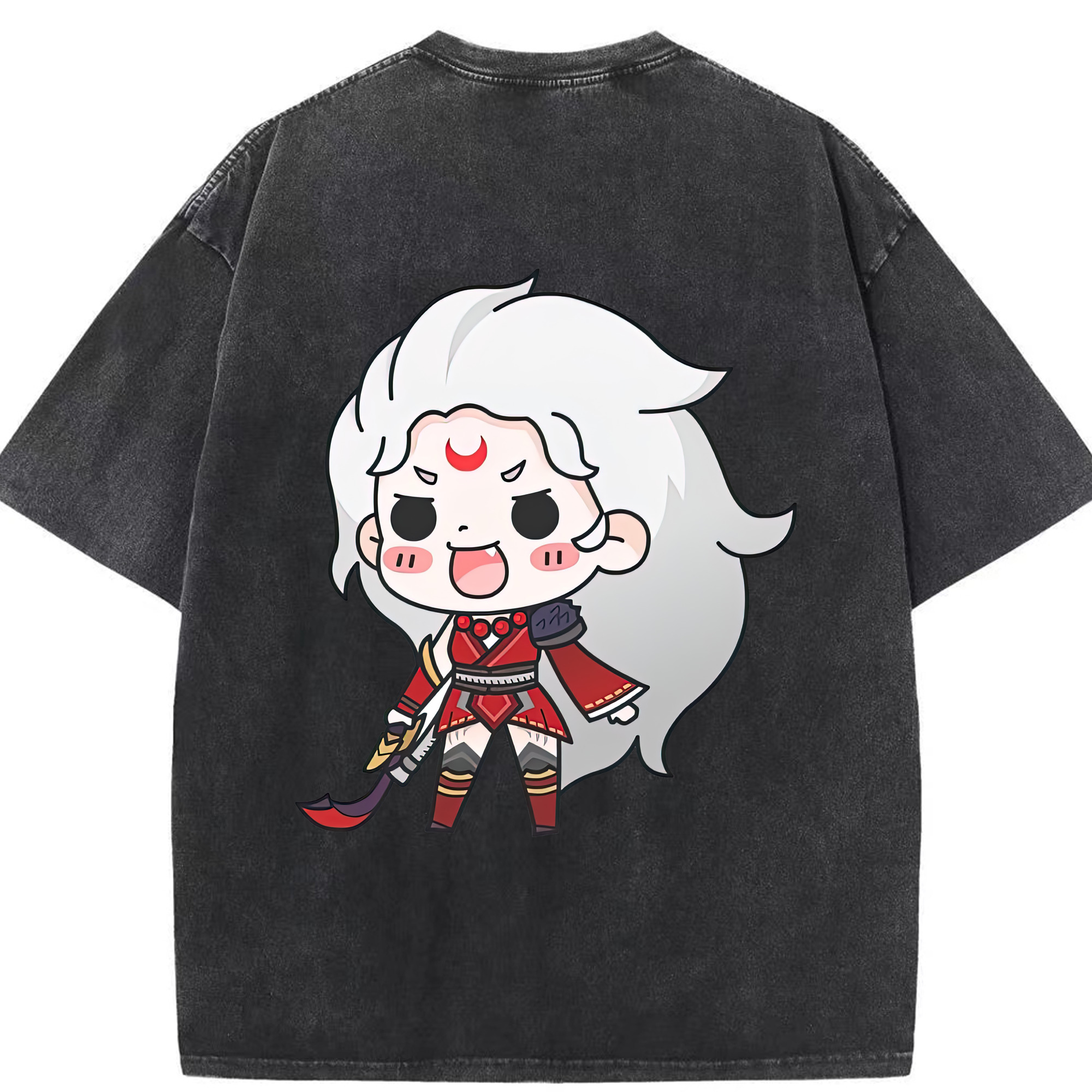 （画像用） リーグ・オブ・レジェンド League of Legends LOL 綿100% ヴィンテージ風 半袖Tシャツ（背面プリント）